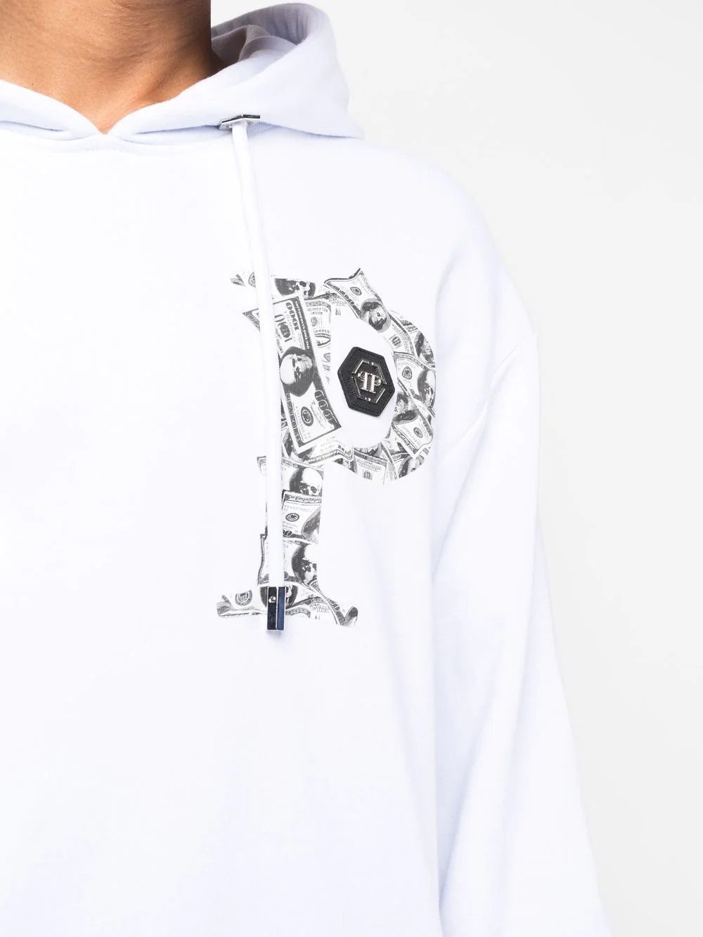 Money graphic-print hoodie - 5