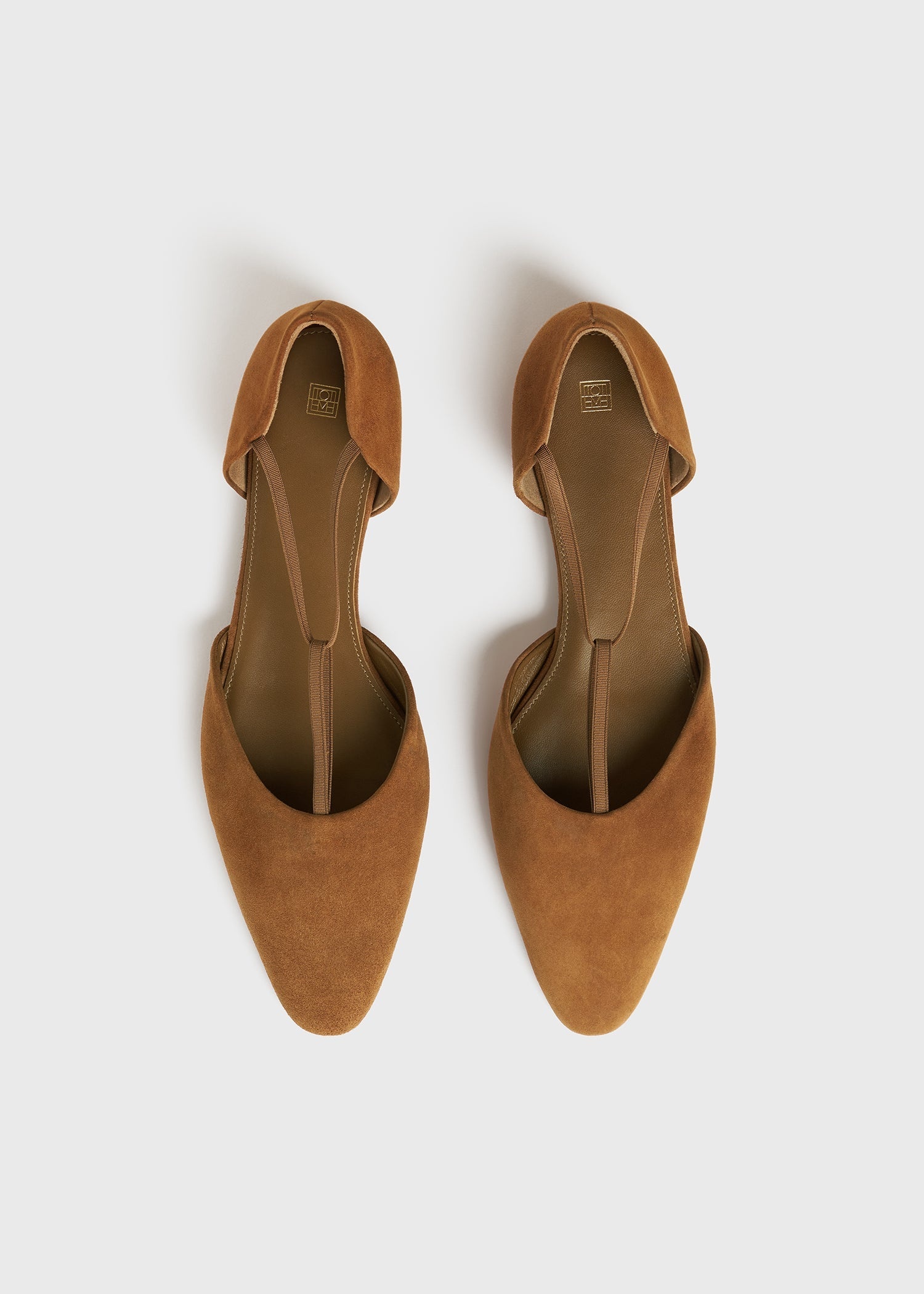 The T-Strap Flat tan - 4