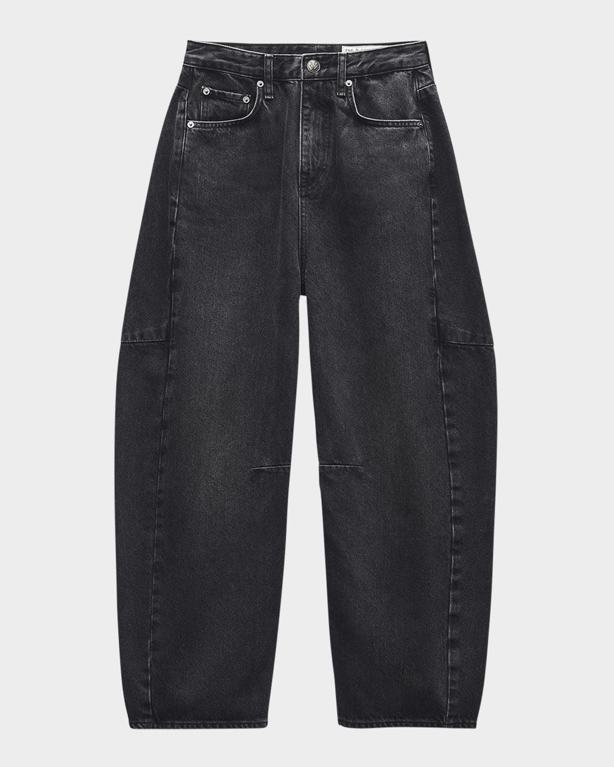 Charlie High-Rise Barrel Jeans - 1