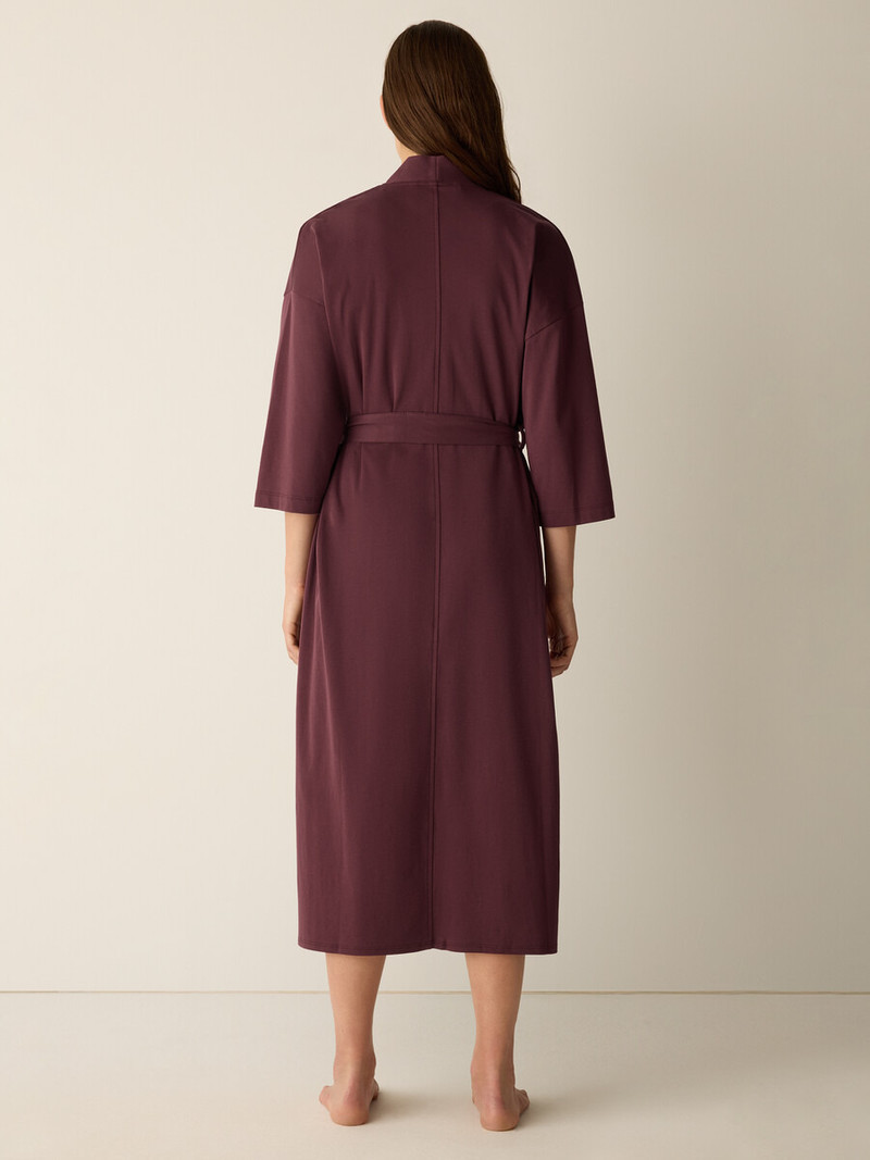 Organic Cotton Interlock Sleep Robe 4