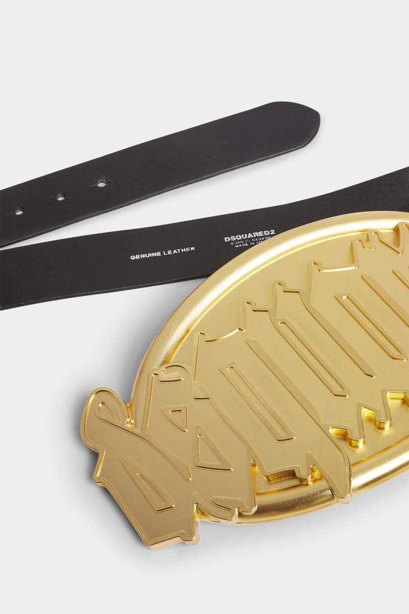 GOTHIC DSQUARED2 PLAQUE BELT - 4