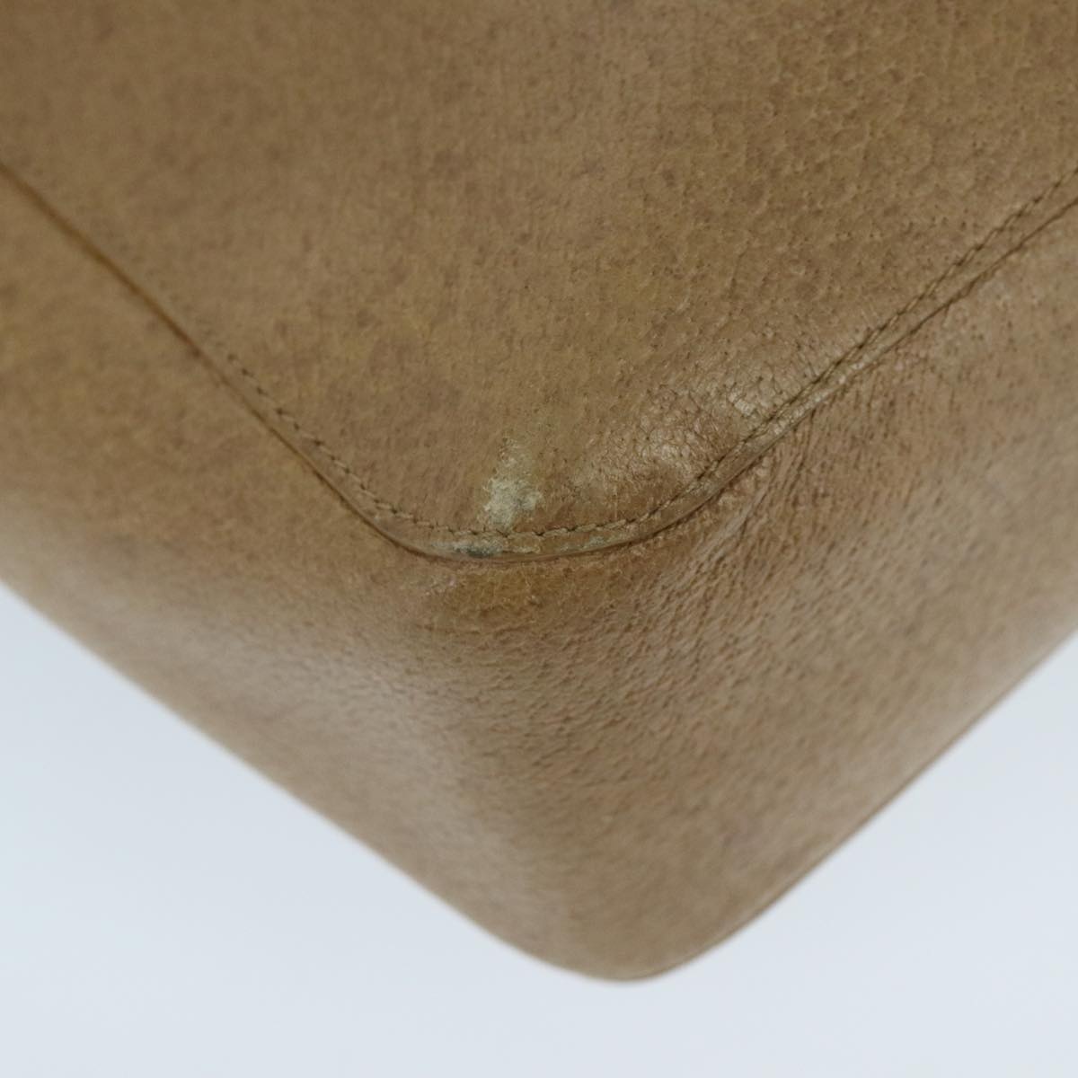 GUCCI Bamboo Hand Bag Leather Beige - 9
