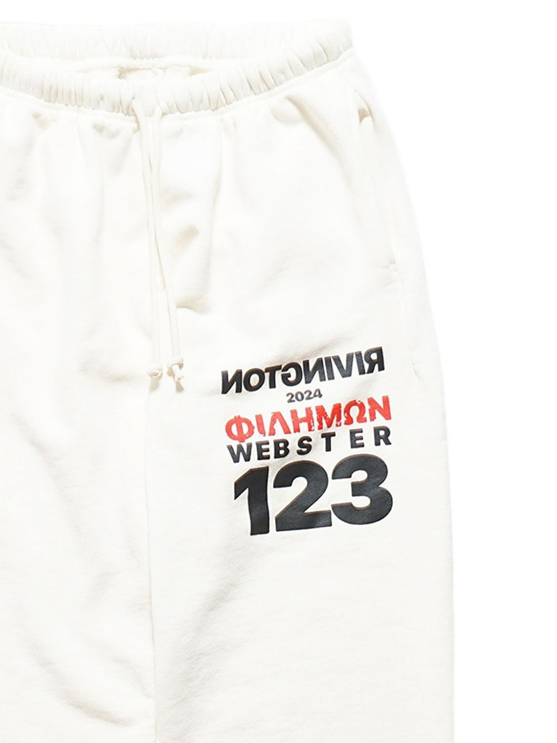 RIVINGTON roi Rebis cotton track pants outlook