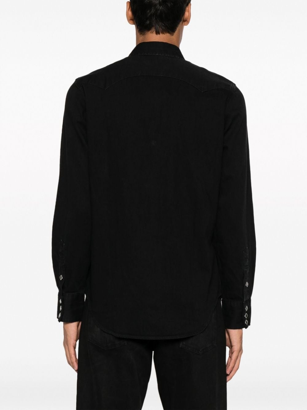 button-up cotton shirt - 4