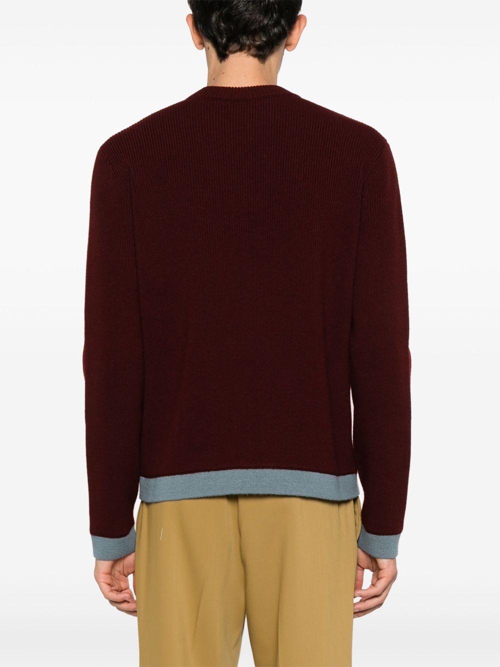 intarsia wool sweater - 4