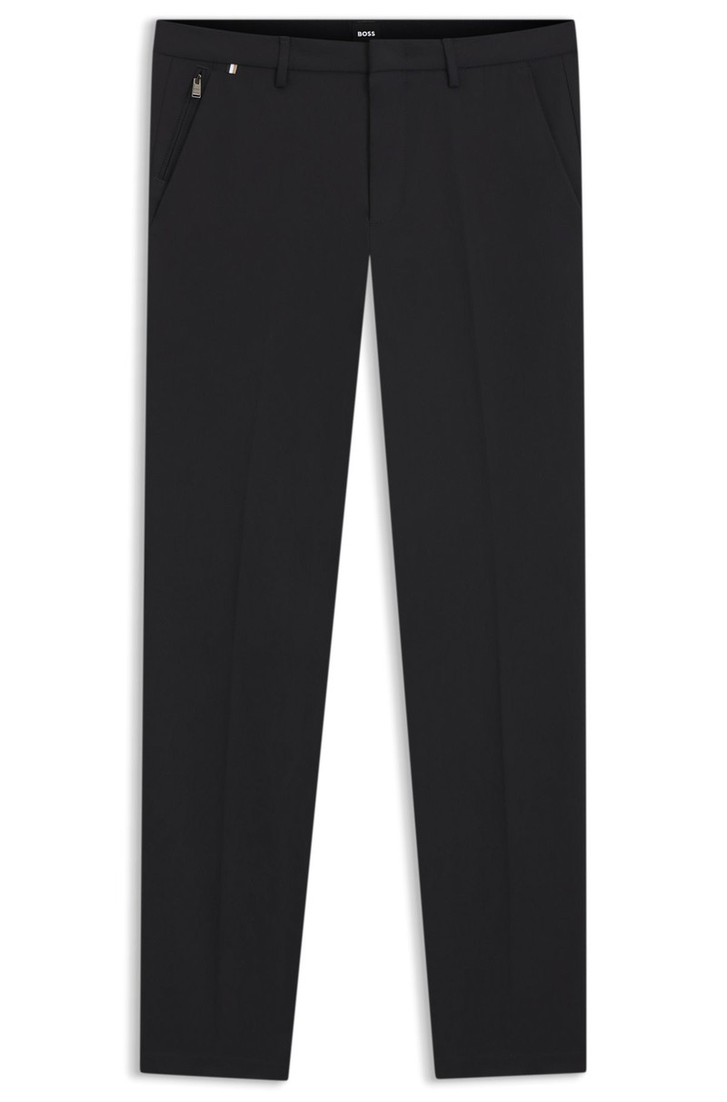 SLIM-FIT TROUSERS IN STRETCH COTTON 1