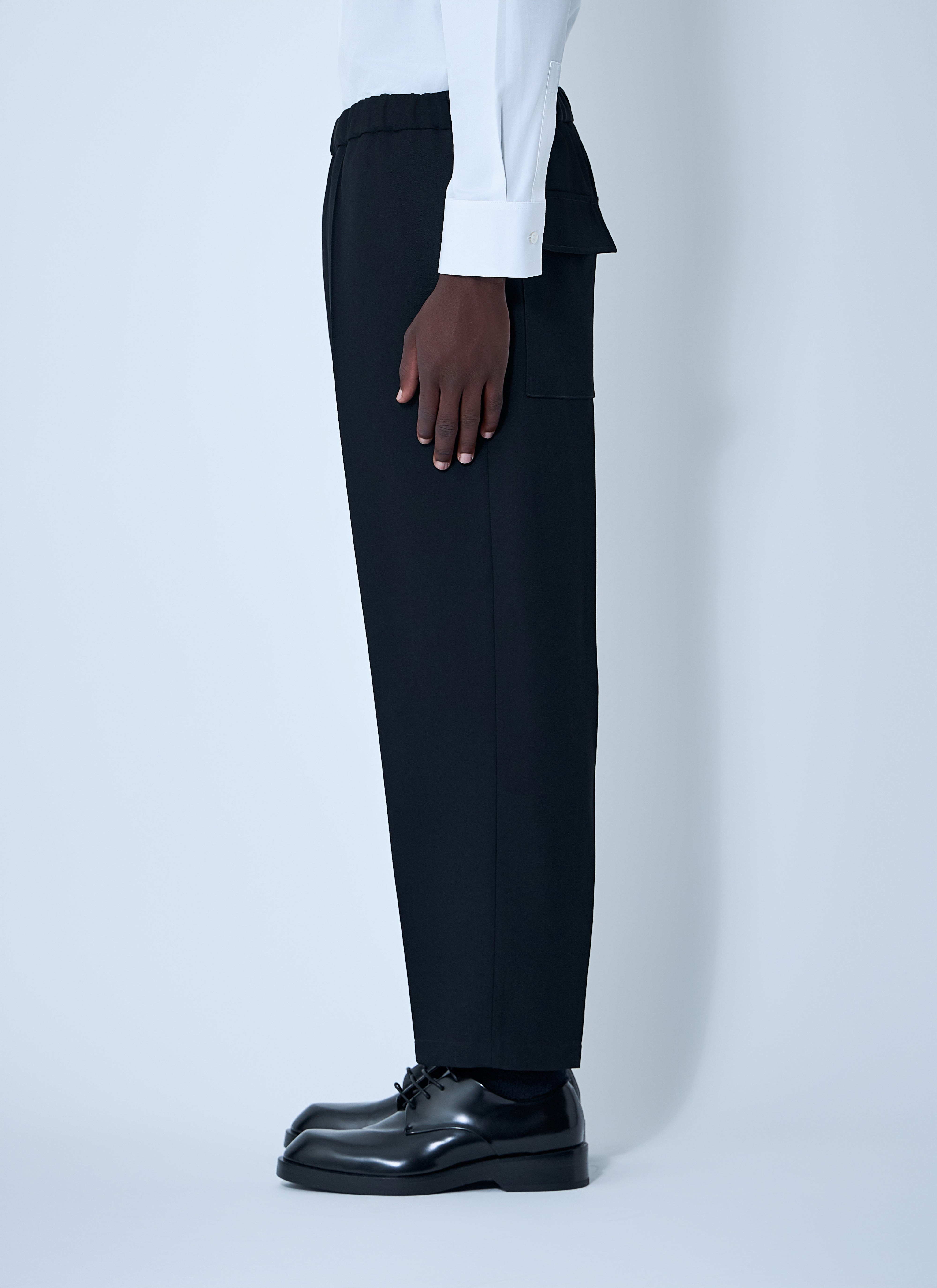 Jil Sander Men Tailored Wool Pants - 3