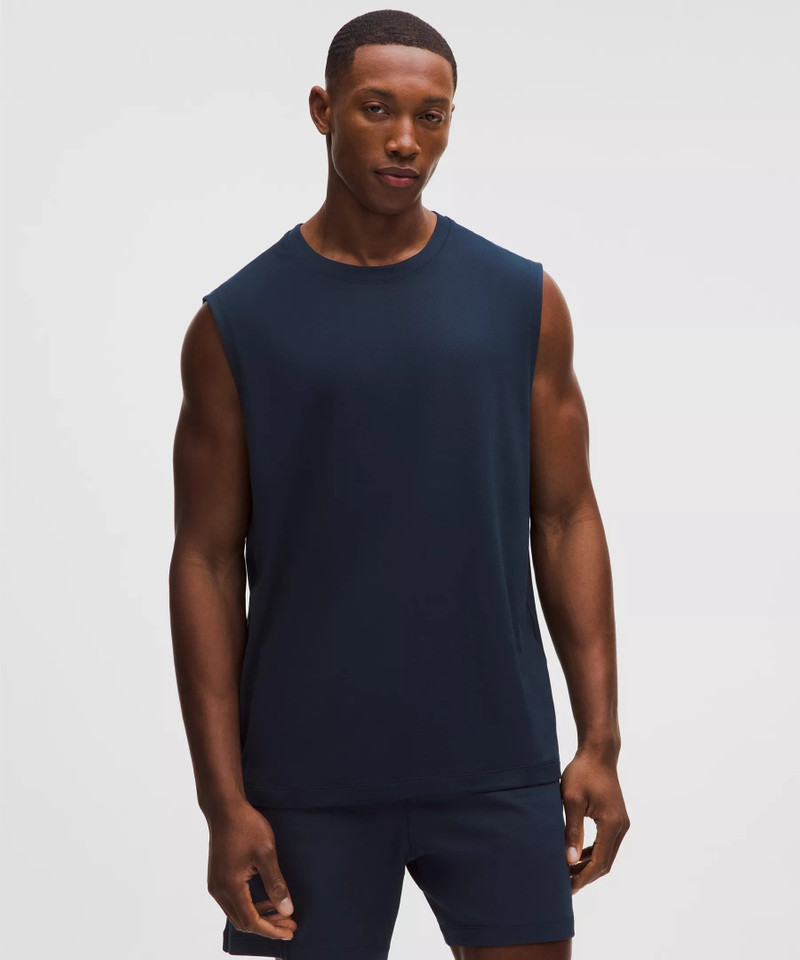 Mesh Soft Jersey Sleeveless Tank Top 1