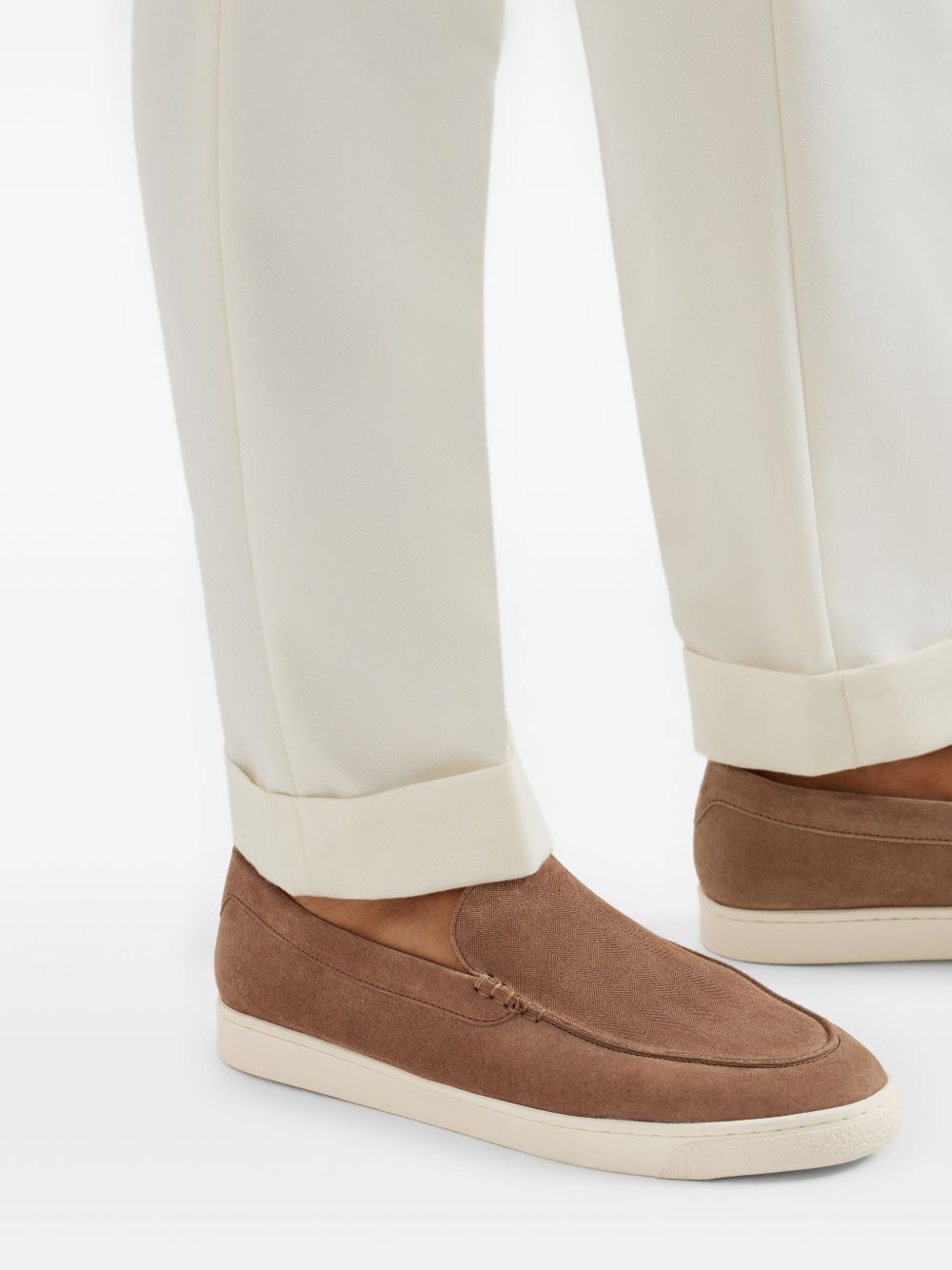 suede loafers - 5