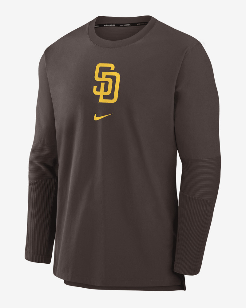 San Diego Padres Authentic Collection Player Men's Nike Dri-FIT MLB Pullover Jacket 1