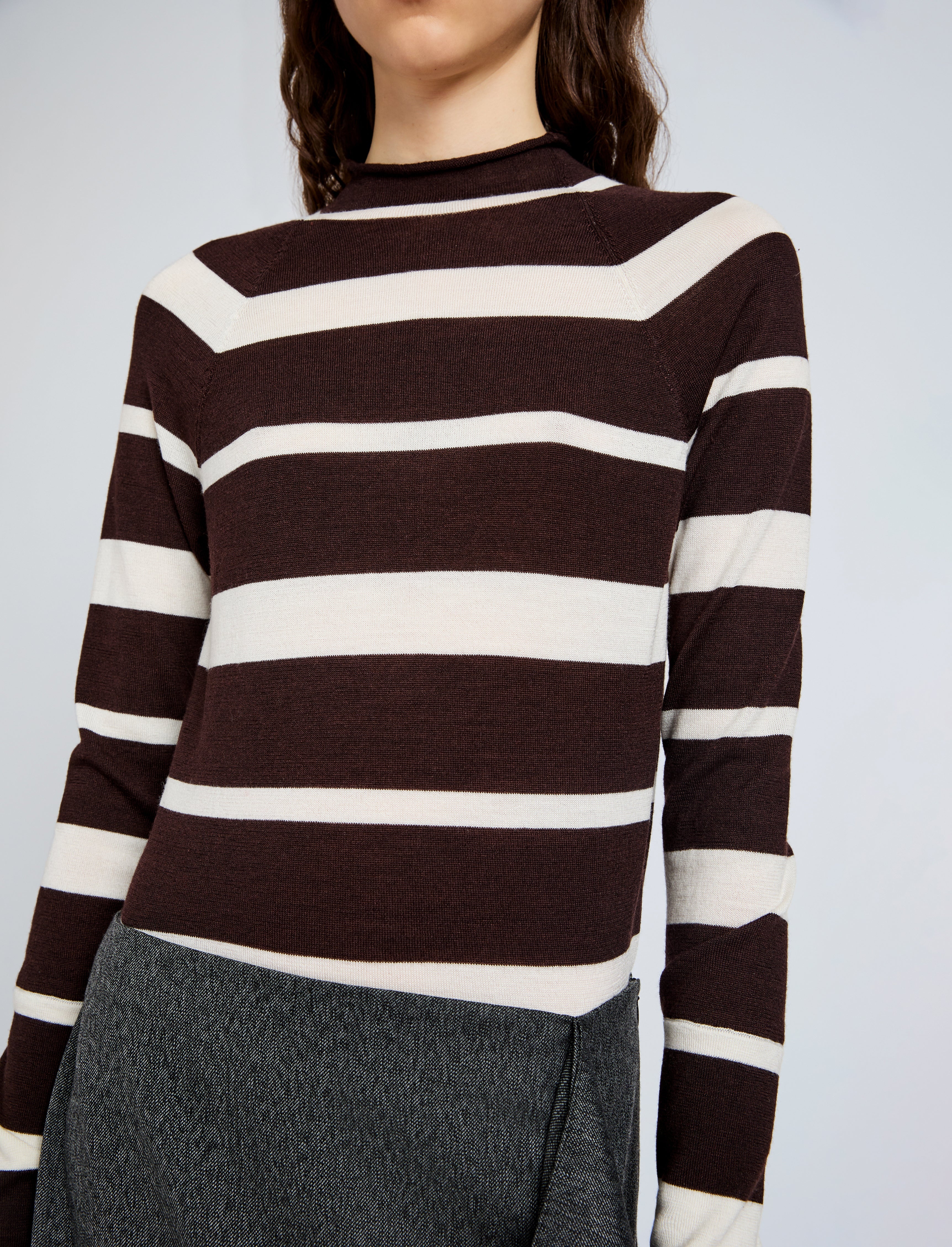 Gia Top in Superfine Merino Silk - 6