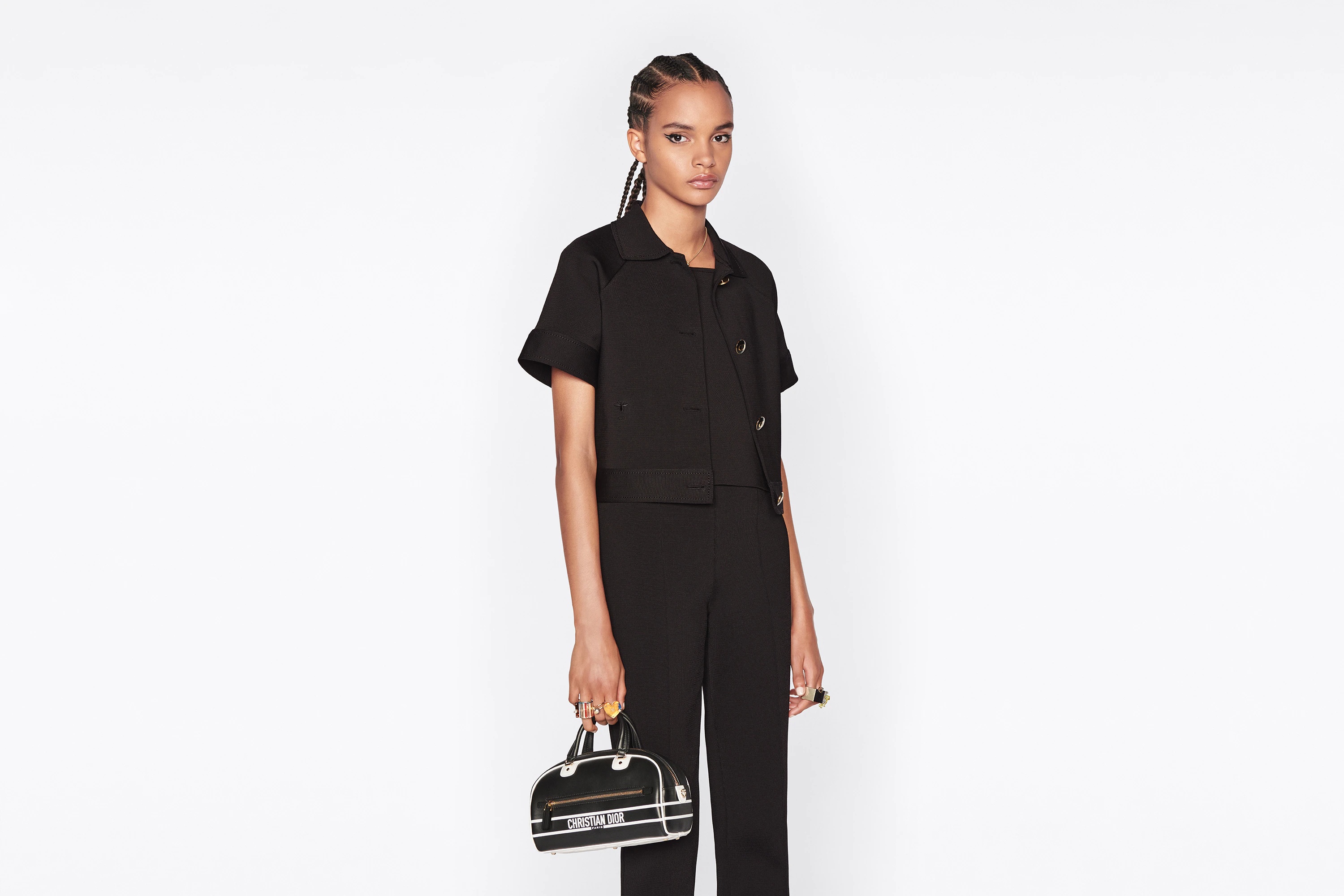 Small Dior Vibe Zip Bowling Bag - 9