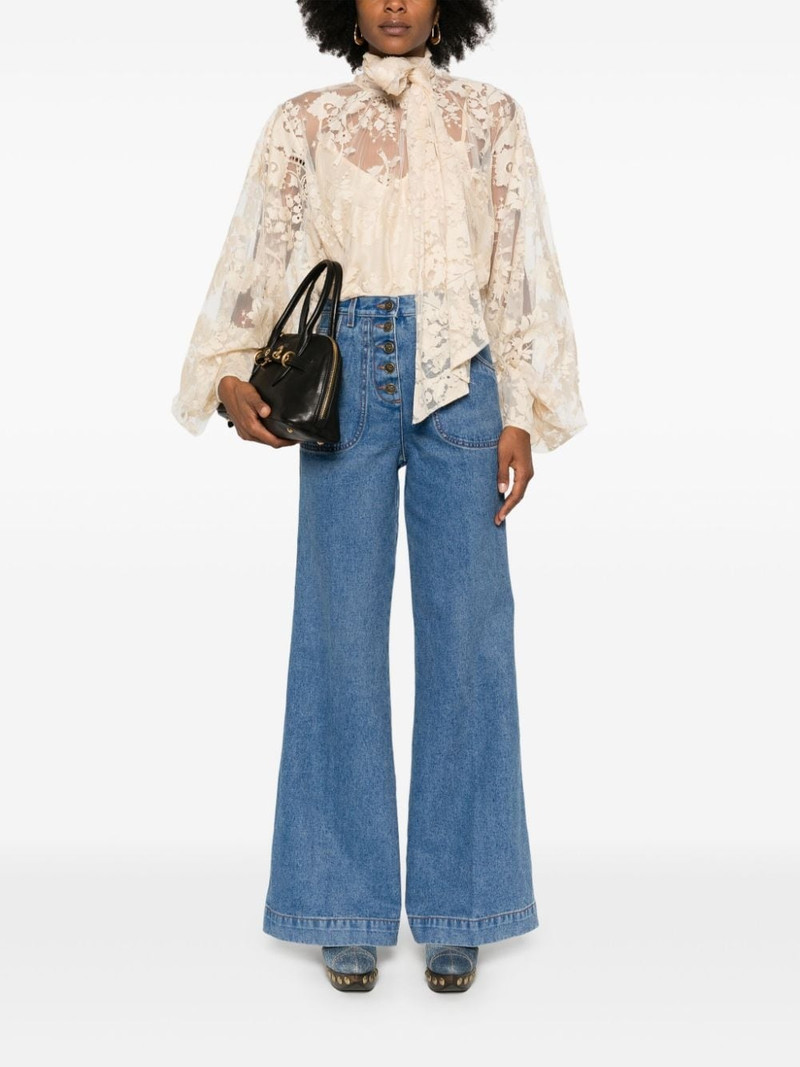 Etro wide leg jeans outlook