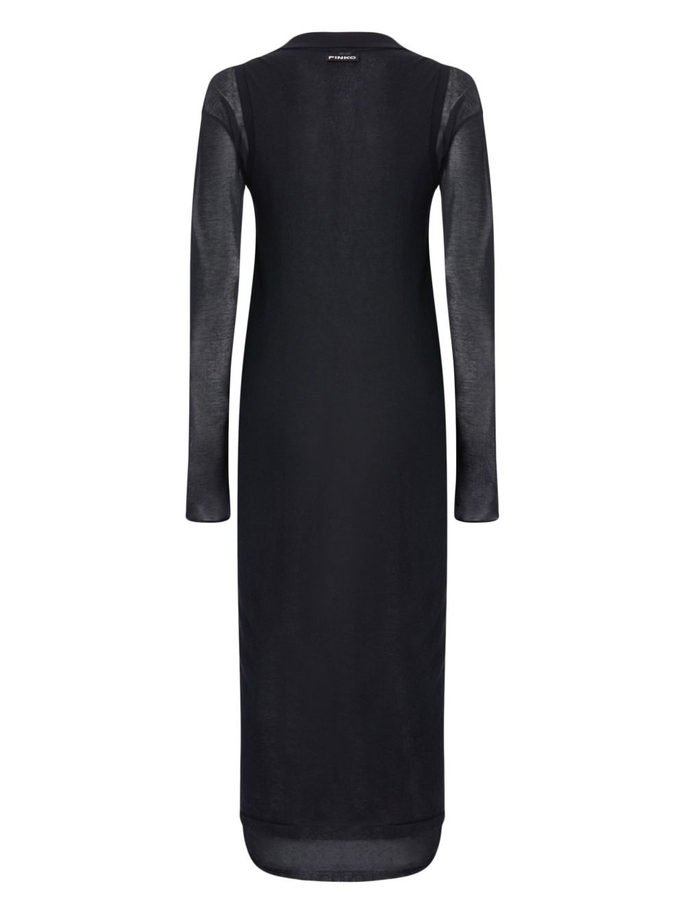 layered long dress - 2