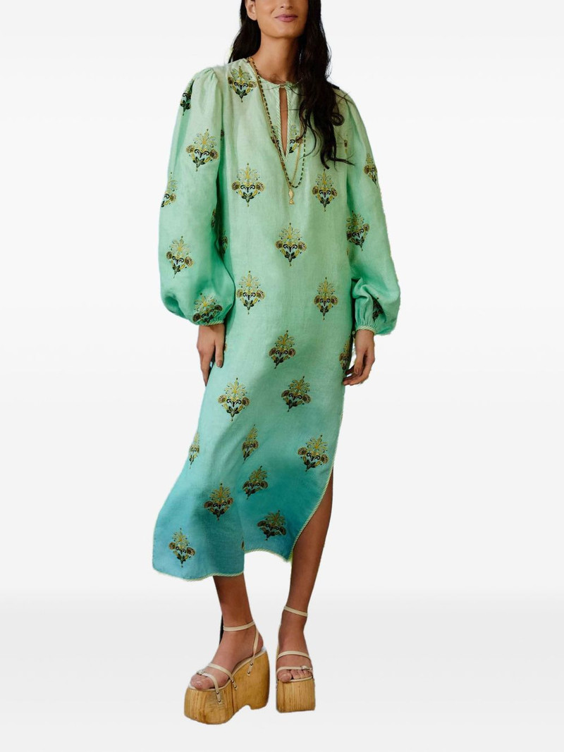 long-sleeves midi dress 1