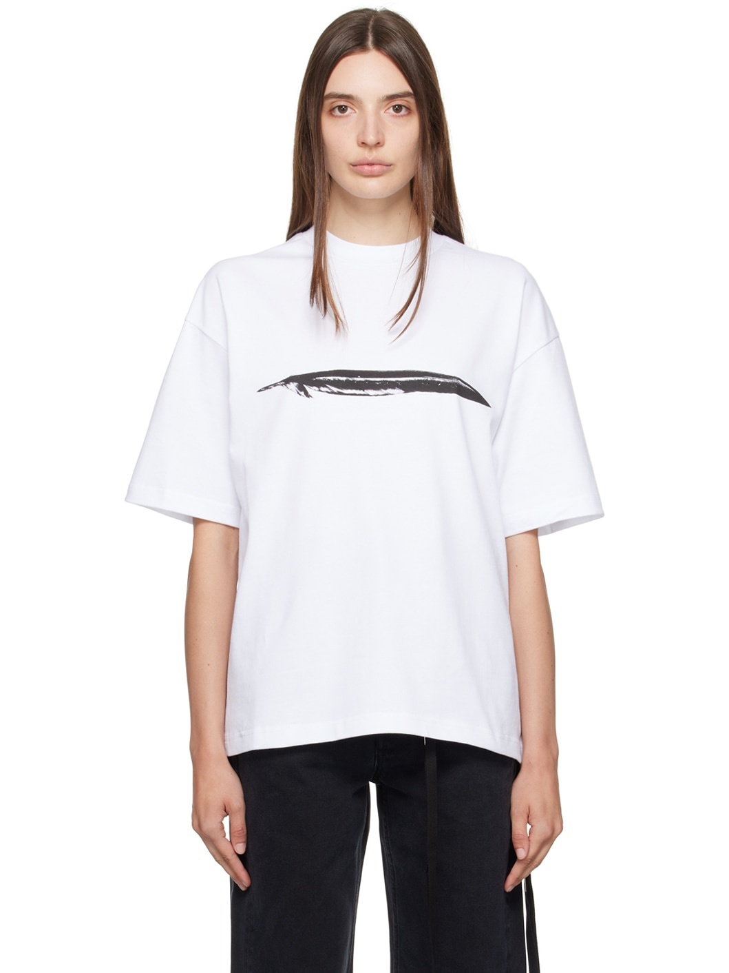 White Marike Comfort T-Shirt - 1