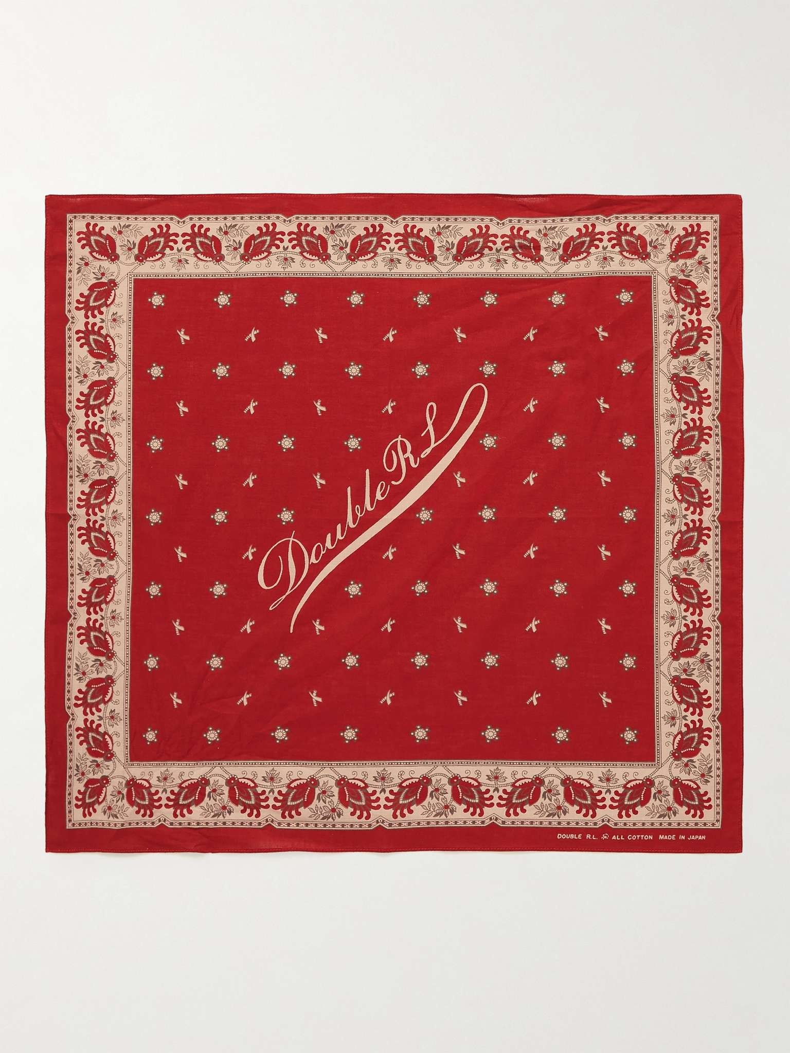 Robbin Printed Cotton-Voile Bandana - 4