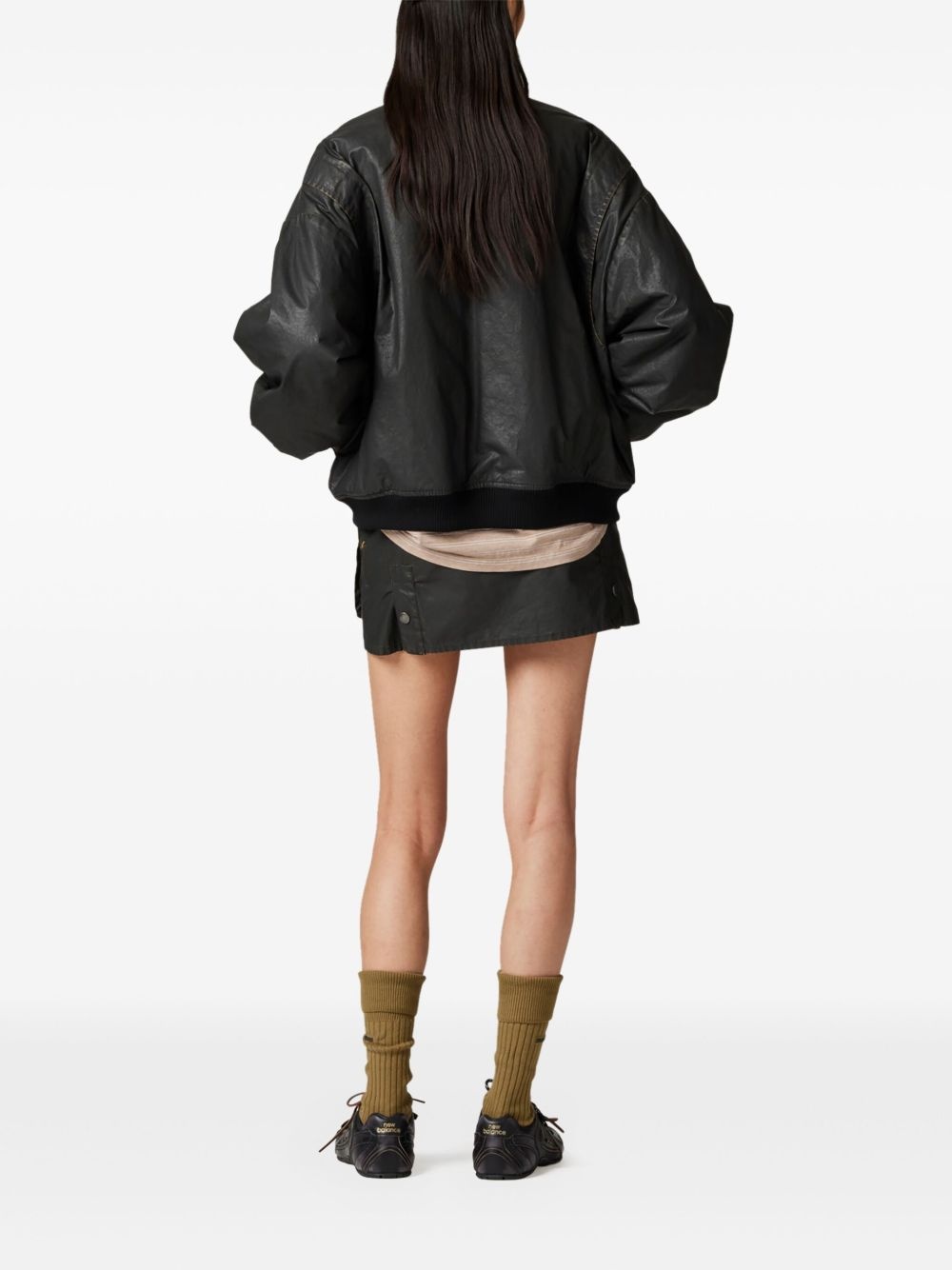 poplin bomber jacket - 3