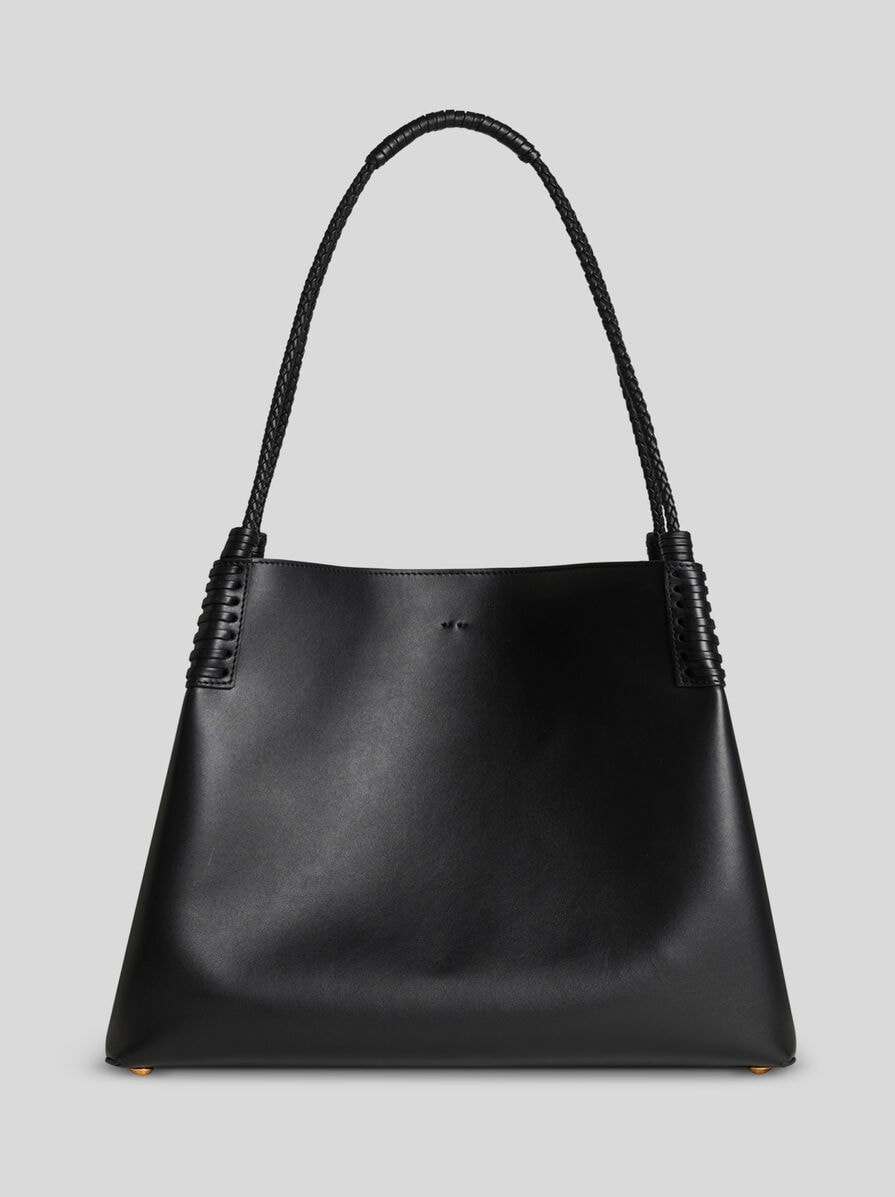 MEDIUM LIBRA TOTE BAG IN LEATHER - 4