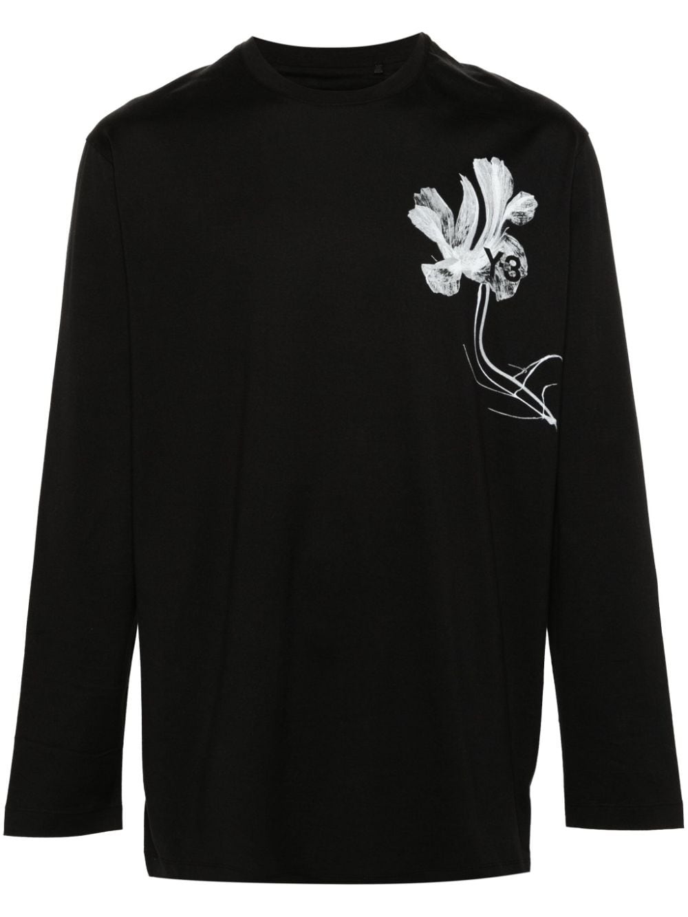 GFX floral-print cotton T-shirt - 1