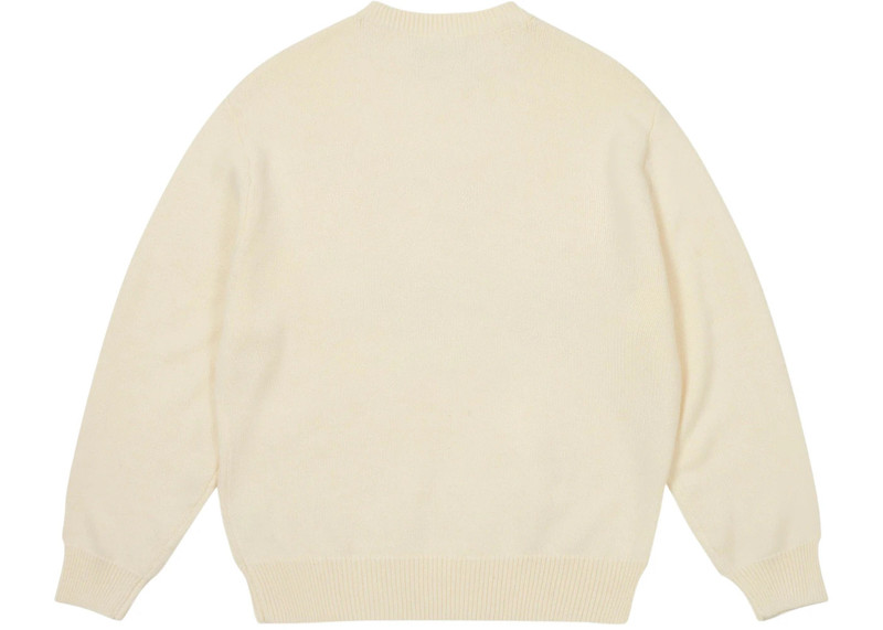 PALACE Palace P Wing Knit Soft White outlook