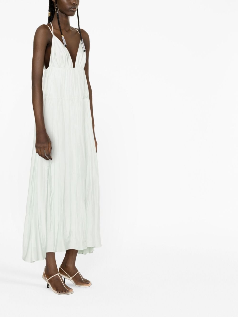 Darnley silk maxi dress - 3