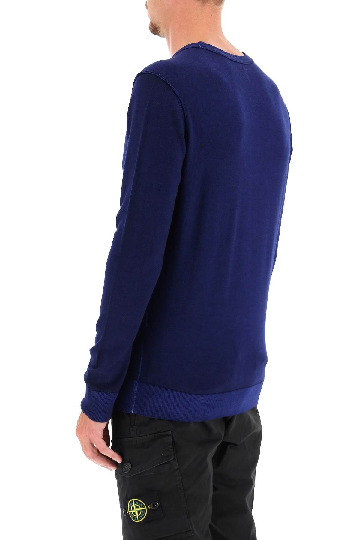 WOOL SWEATER WITH CREWNECK - 4