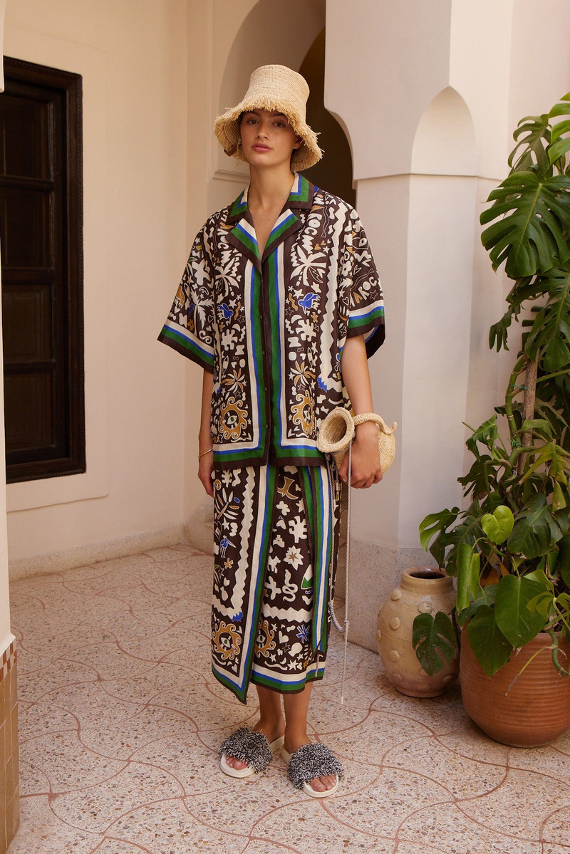 ALÉMAIS Maroc Relaxed Shirt outlook