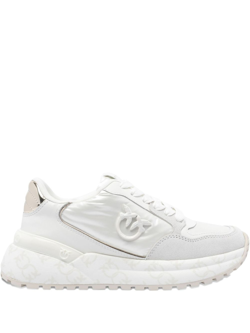 logo-detail chunky-sole sneakers 1
