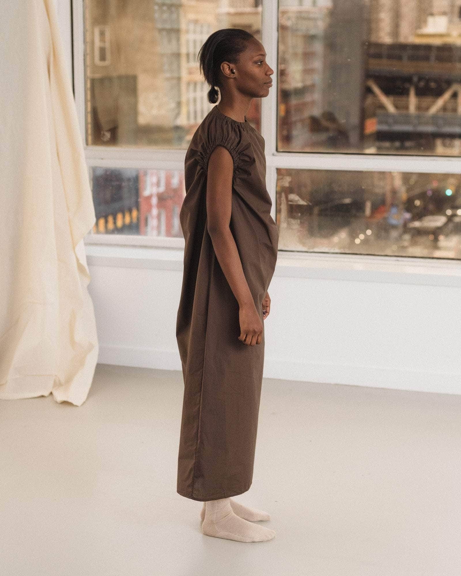 Mia Dress - Organic Cotton Poplin - 3