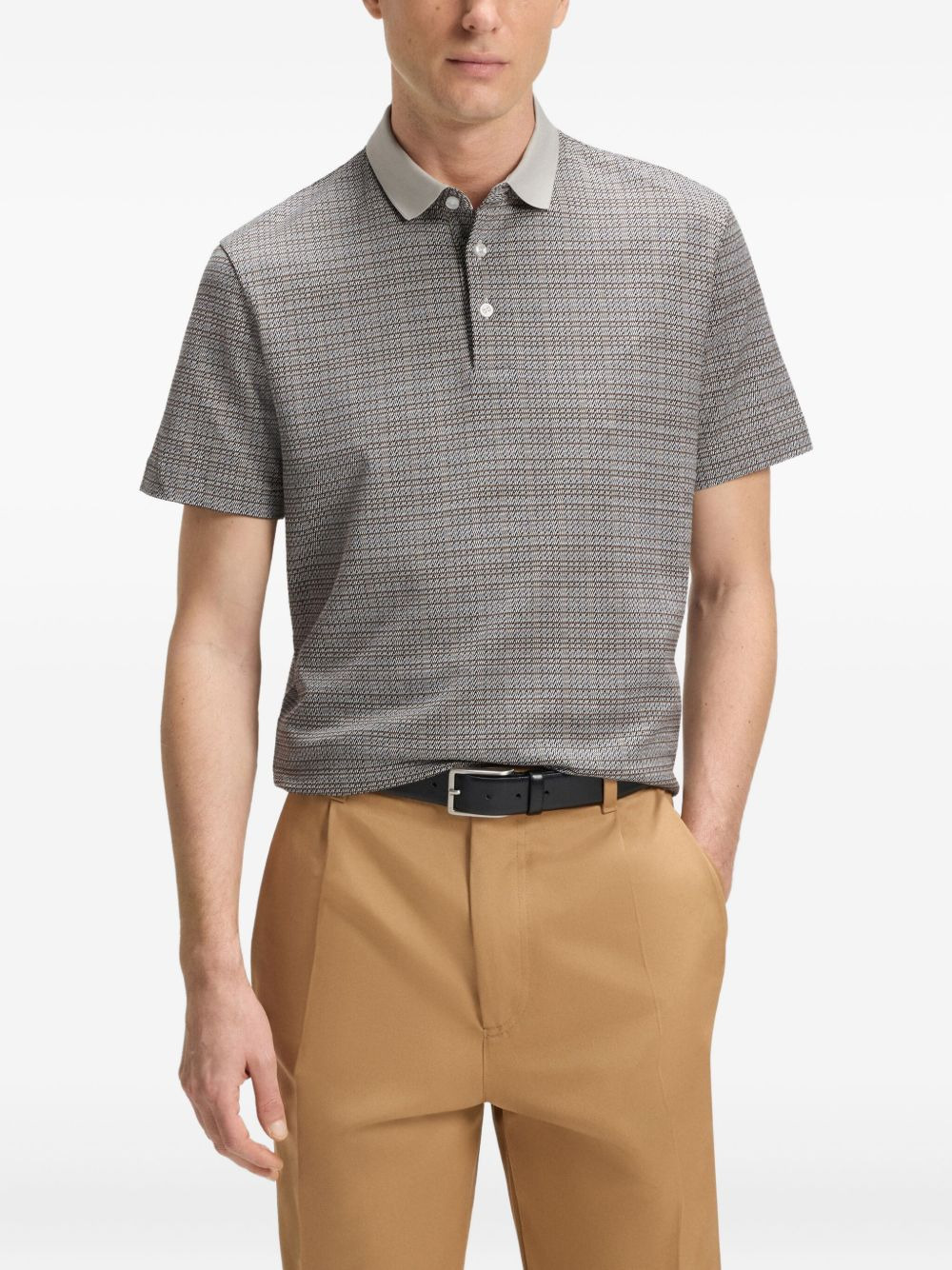 cotton polo shirt - 4