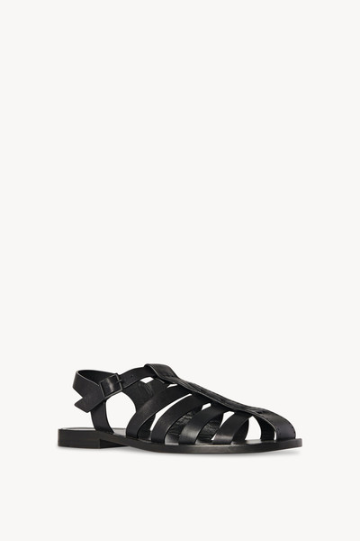 The Row Pablo Sandal in Leather outlook