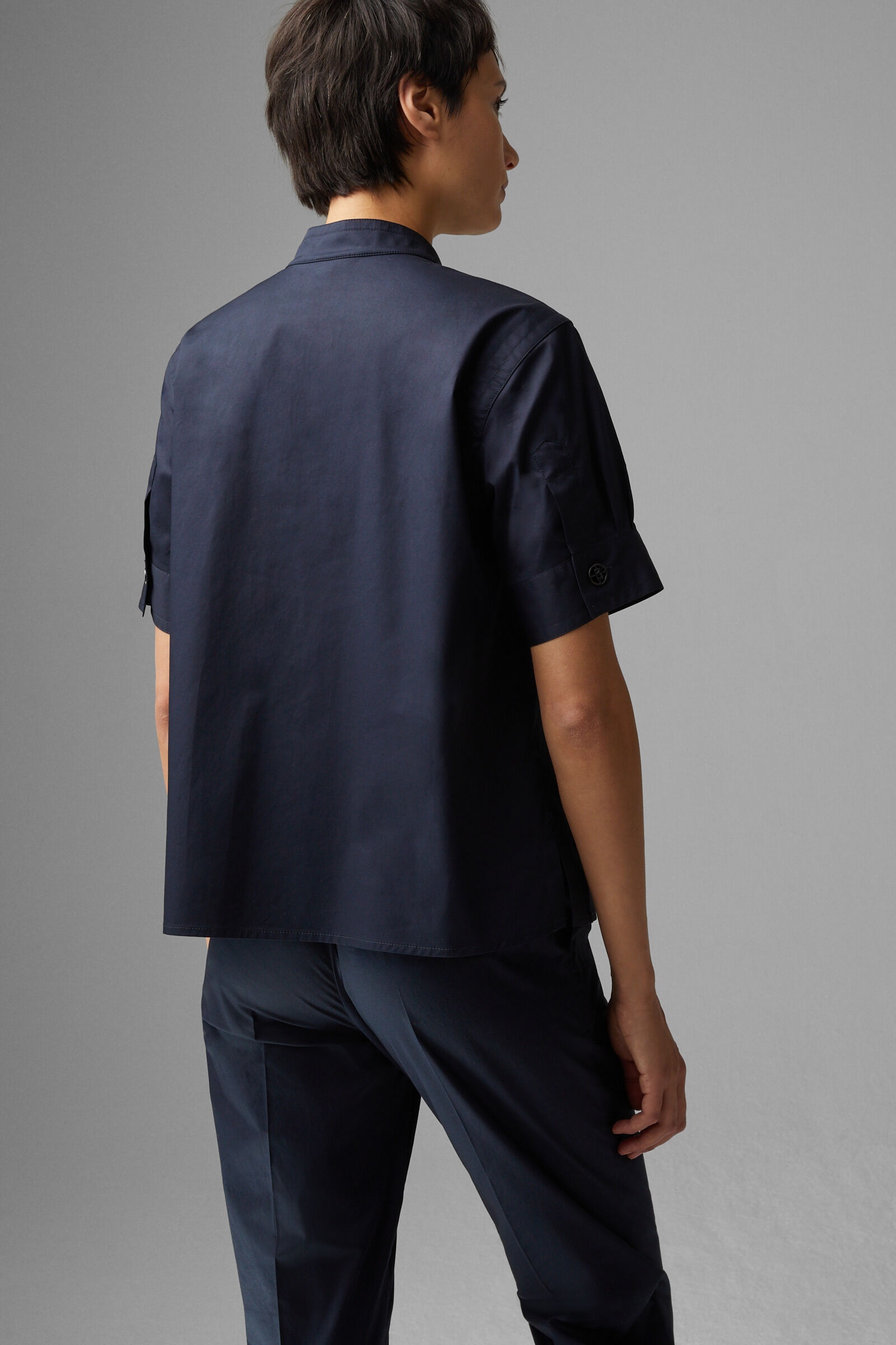 Alex Blouse in Navy blue - 3