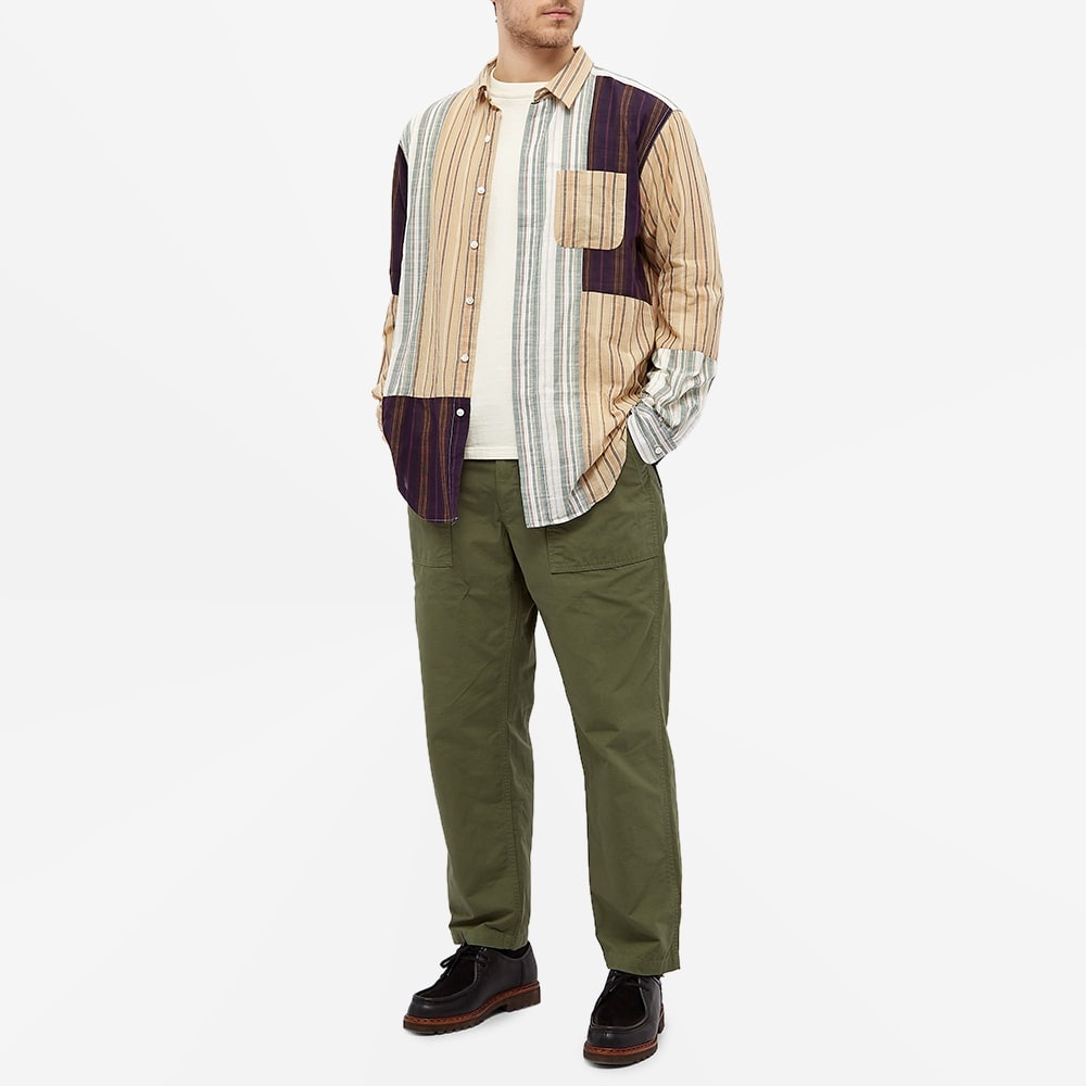 Engineered Garments Patchwork Stripe Combo Shirt - 6