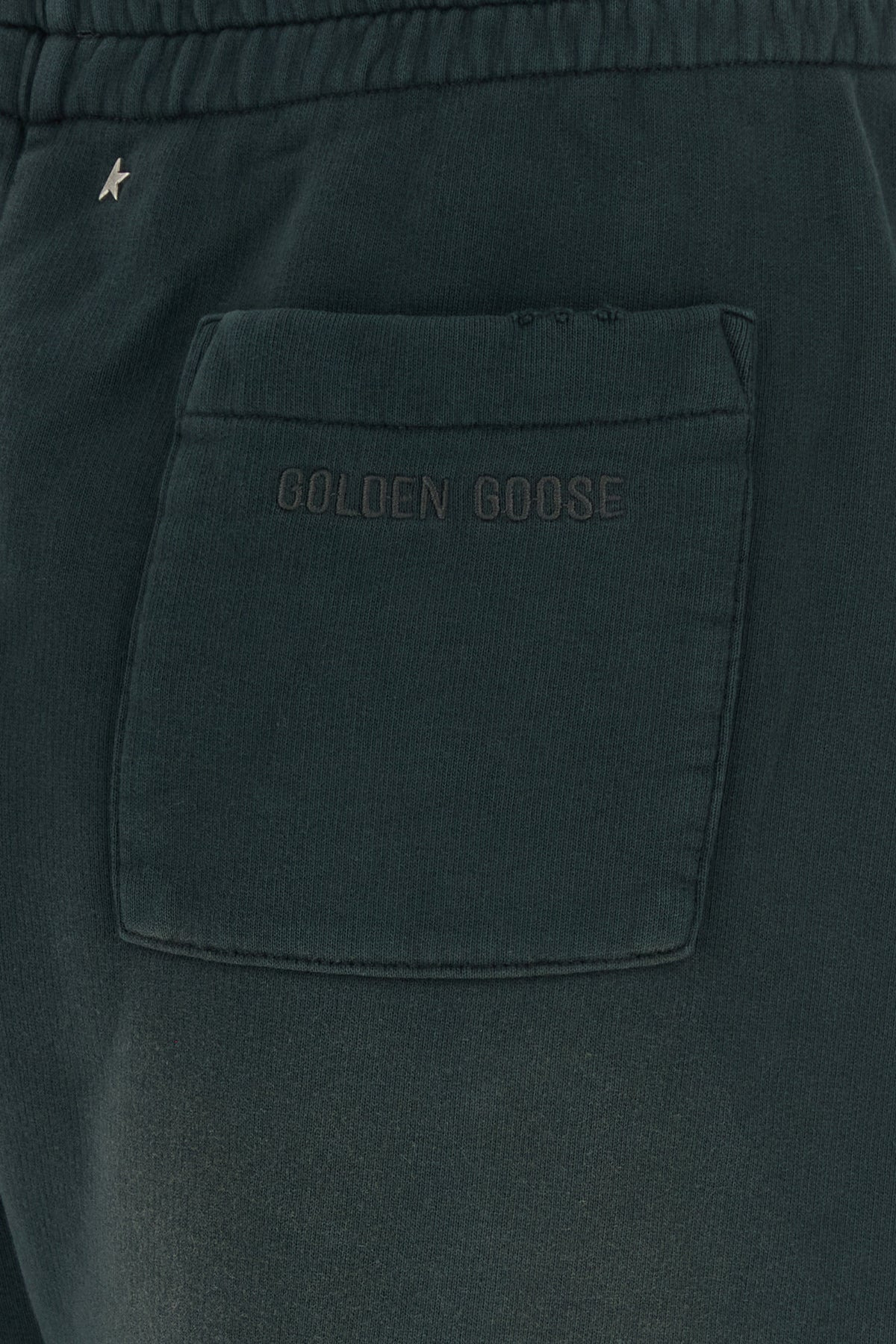 Slate cotton Niccolò joggers - 3