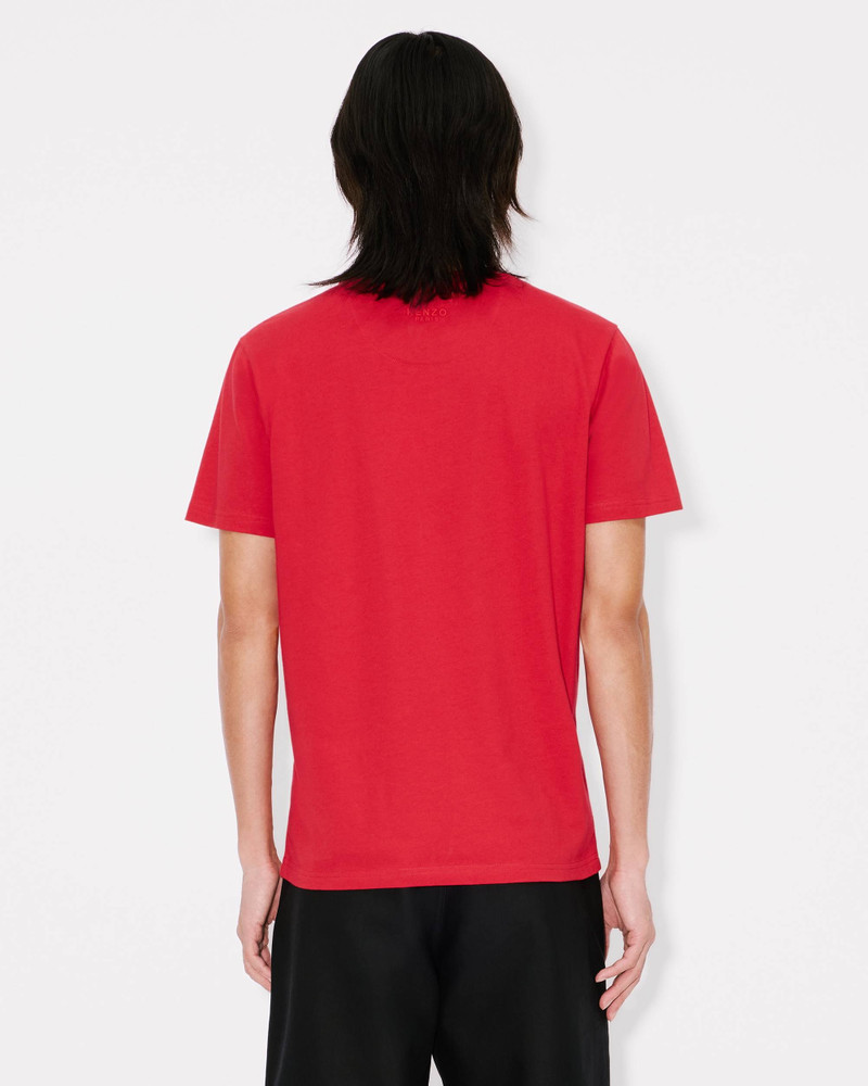 'Boke Flower' embroidered slim T-shirt in cotton 4