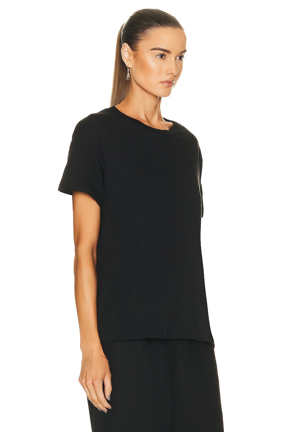 Short Sleeve Boyfriend Tee - 2