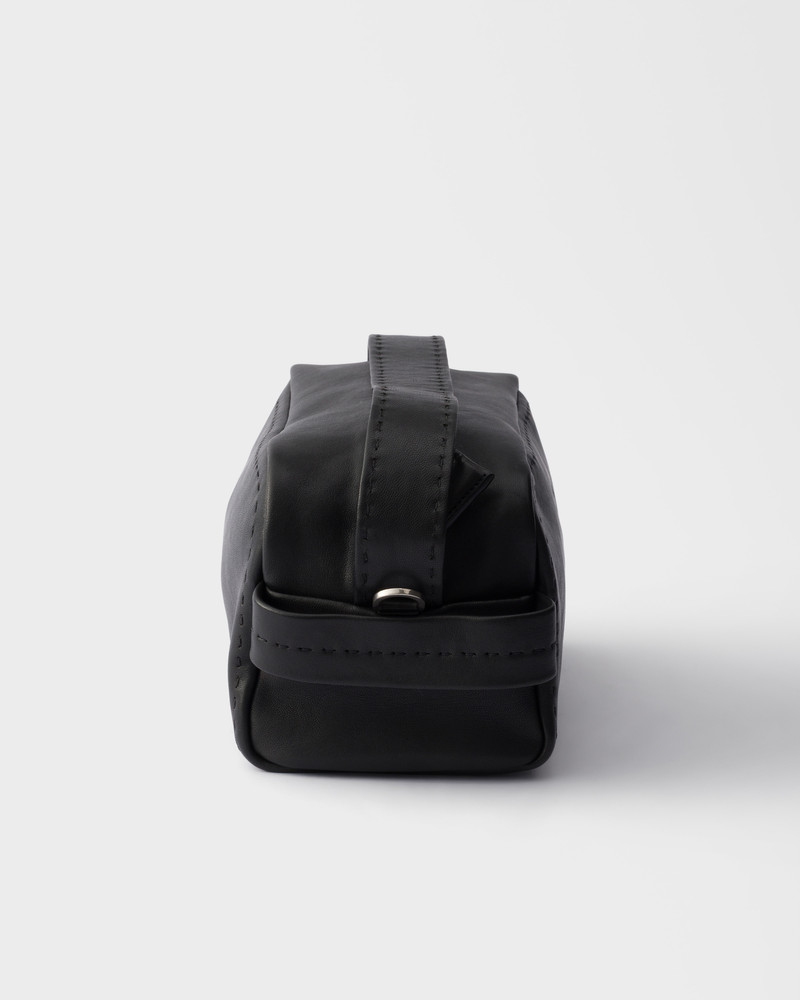 Nappa leather shoulder bag 6