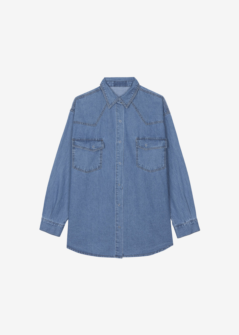 Desona Denim Shirt - Medium Wash 1