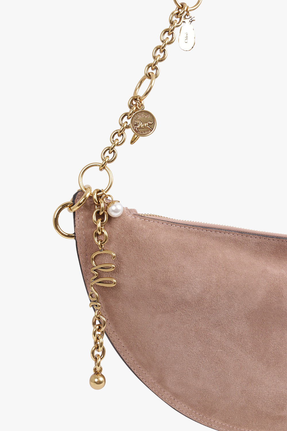 ICON CHAIN SHOULDER BAG | WOODROSE PINK - 4