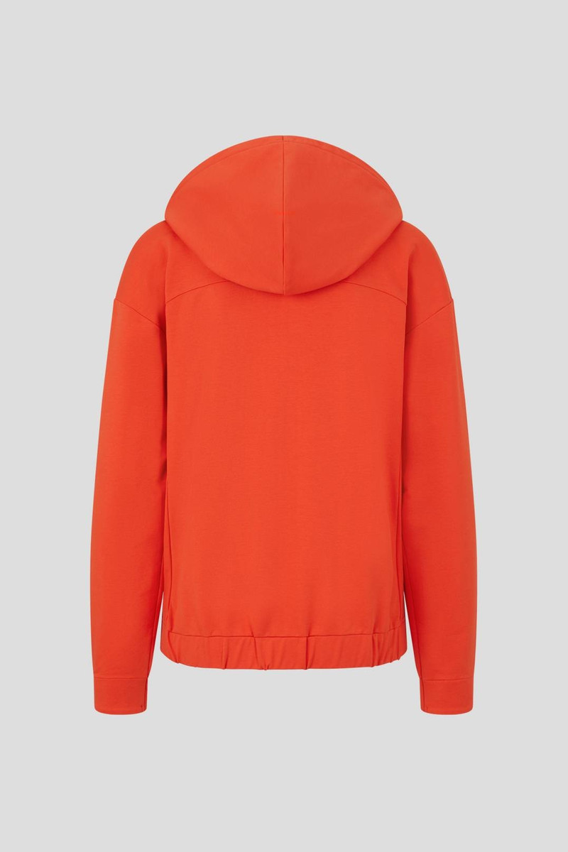 BOGNER ELSIE SWEATSHIRT JACKET IN ORANGE outlook