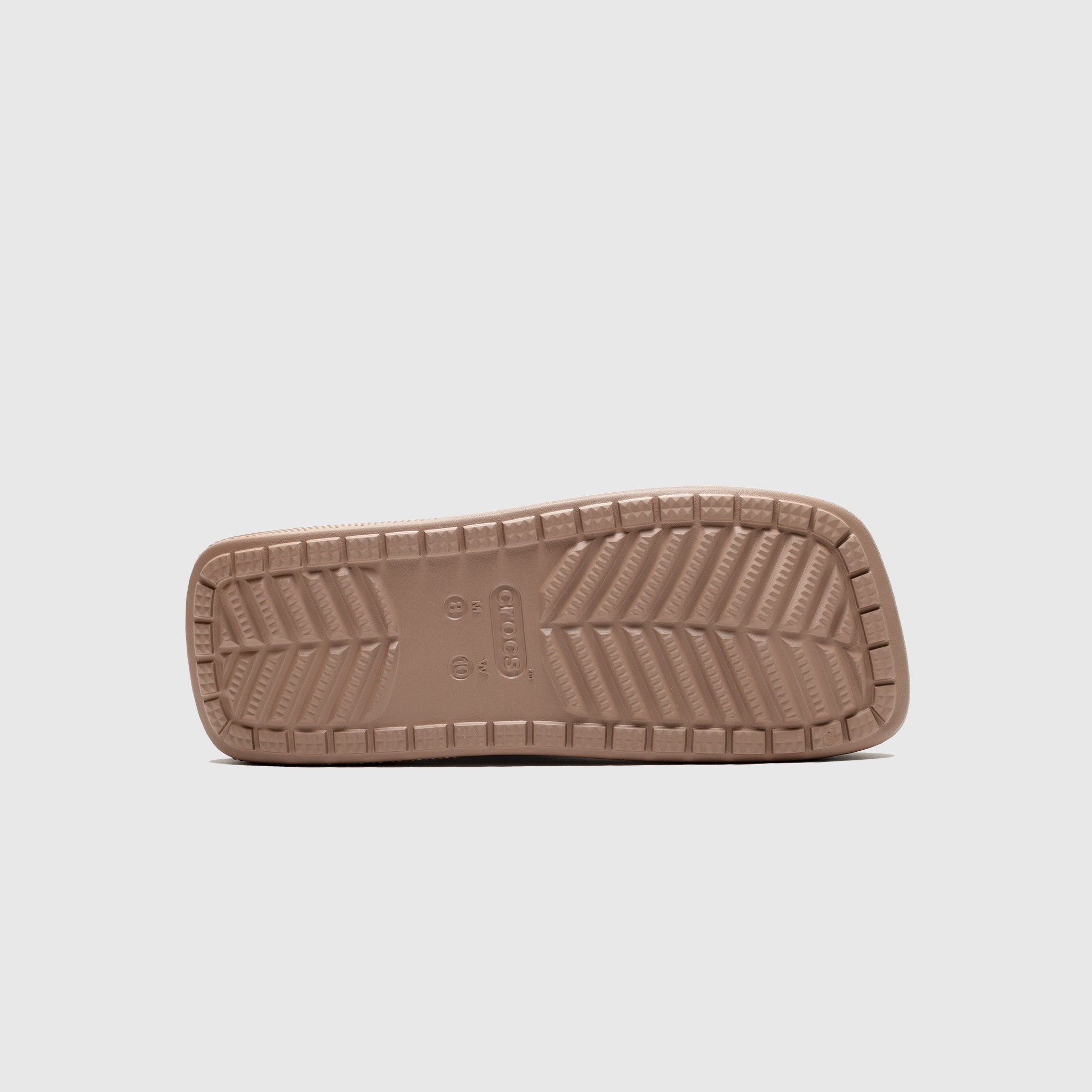 CLASSIC BLUNT TOE CLOG "LATTE" - 6