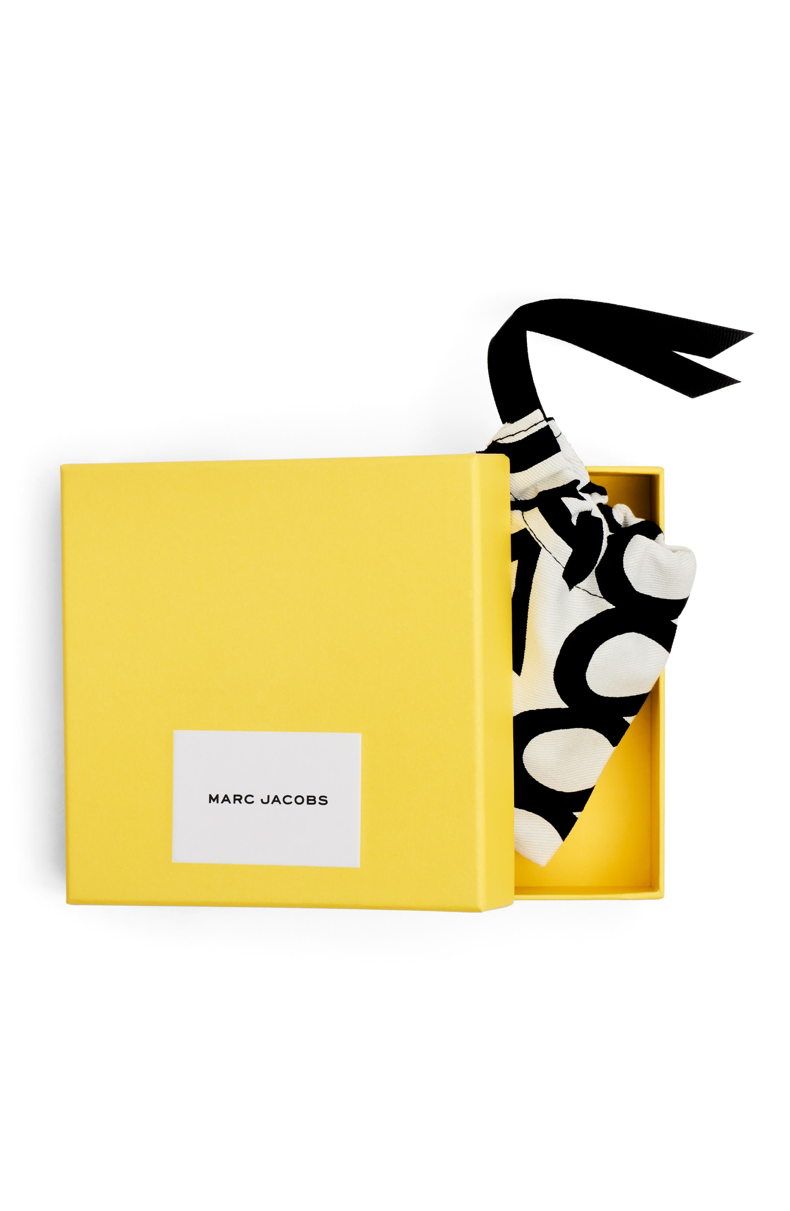 Marc Jacobs Mini Icon Pavé Charm Bracelet in Light Antique Gold at Nordstrom - 4