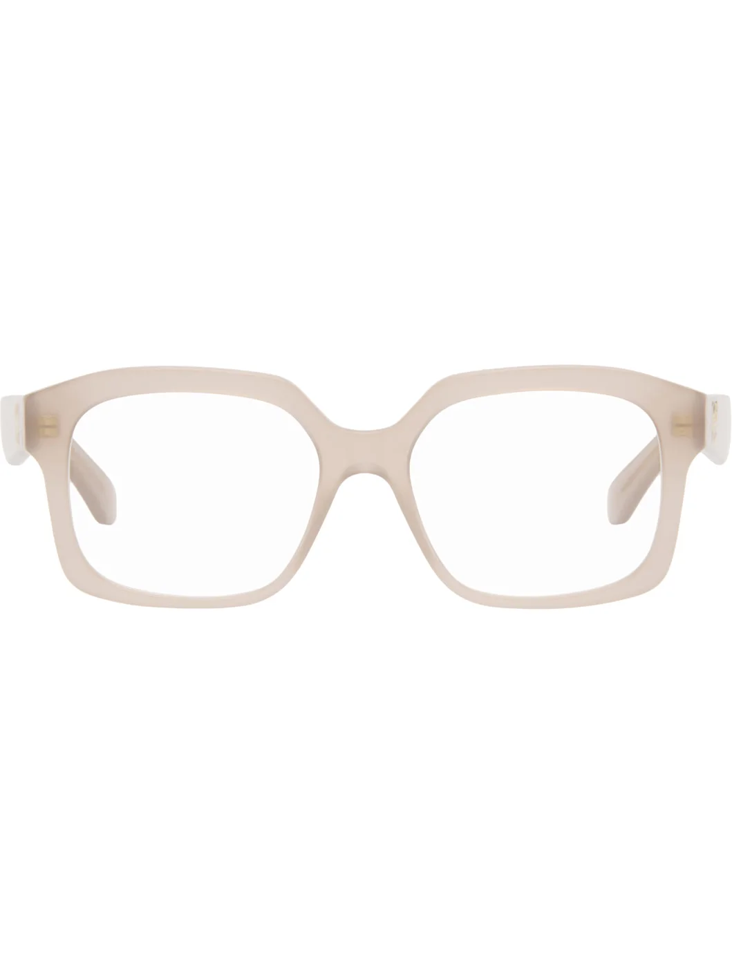 Taupe Anagram Glasses - 1