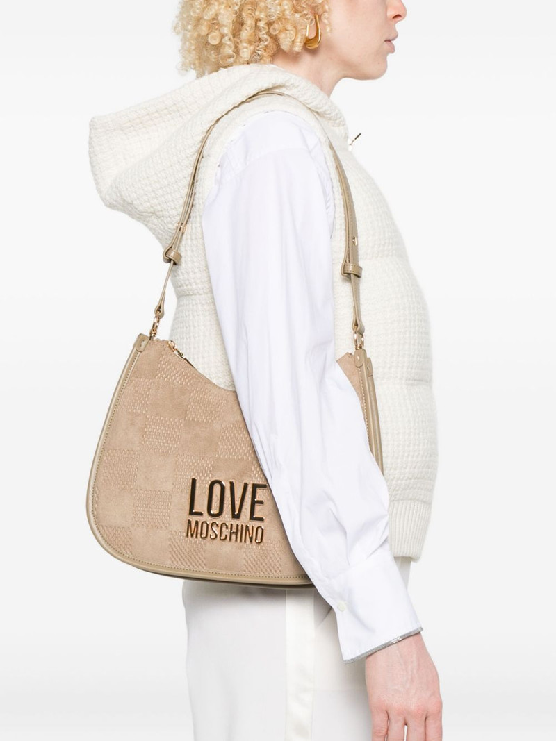 Moschino quilted shoulder bag outlook