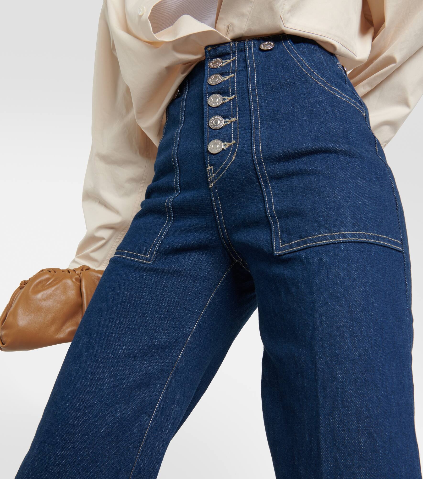 Crosbie high-rise wide-leg jeans - 4