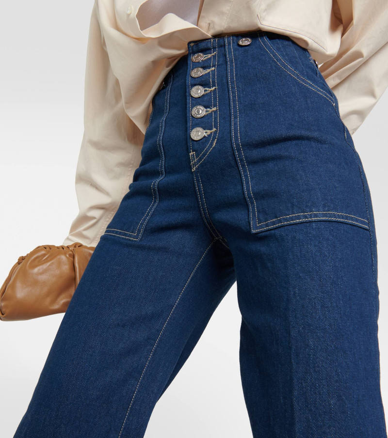 Crosbie high-rise wide-leg jeans 4