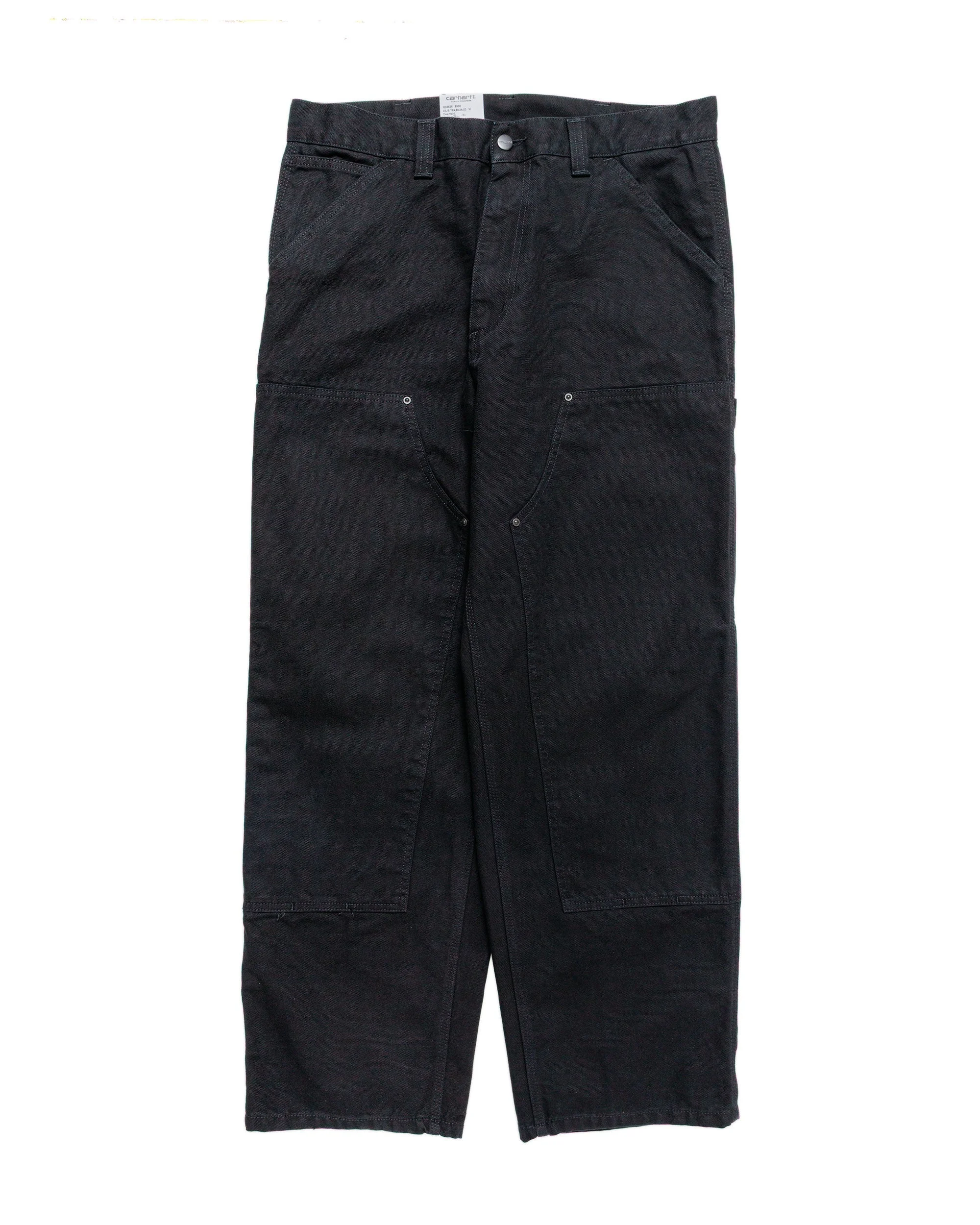 Carhartt W.I.P. OG Double Knee Pant Black Stone Washed - 1