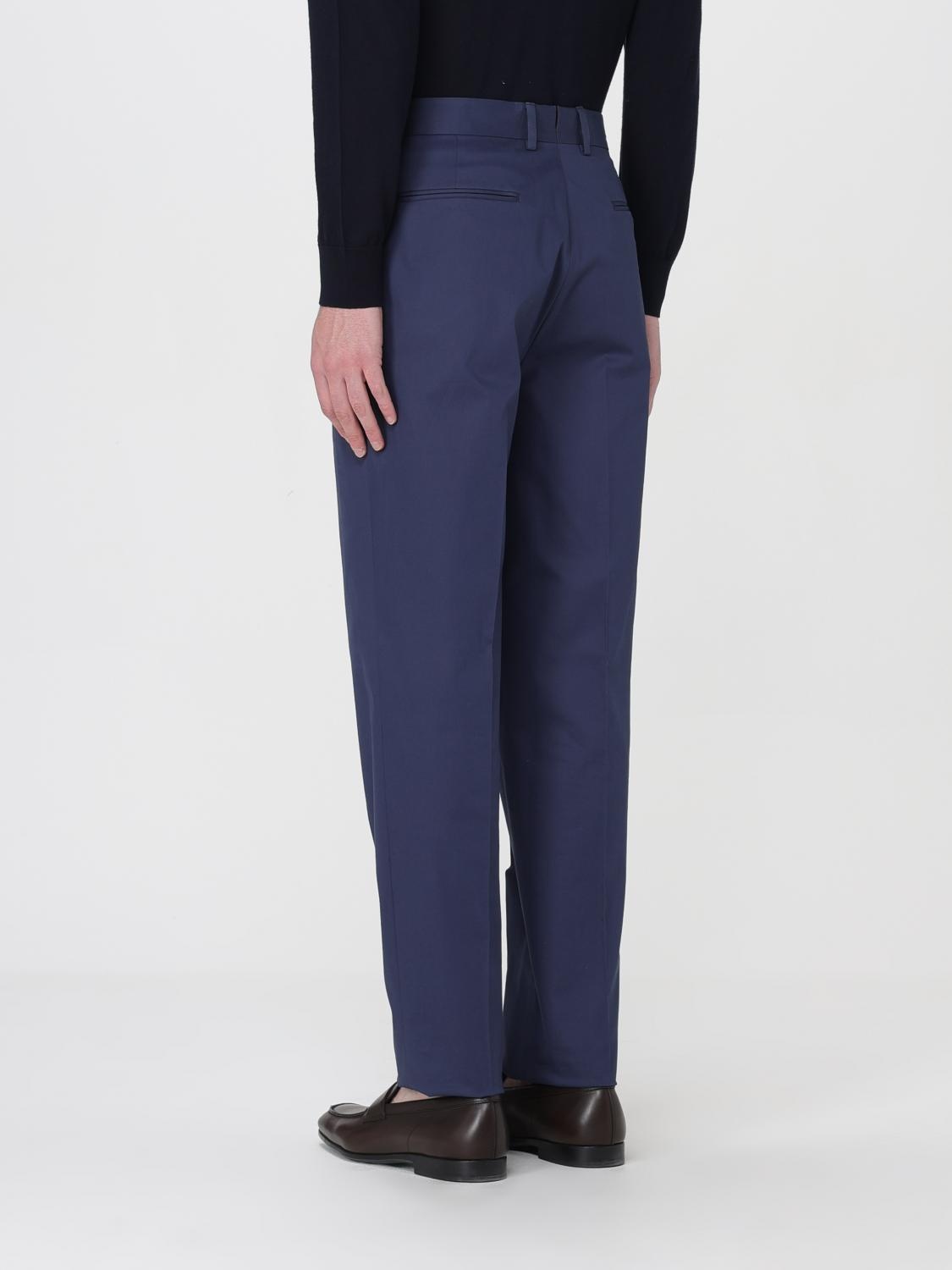 Zegna Pants Men Blue - 3