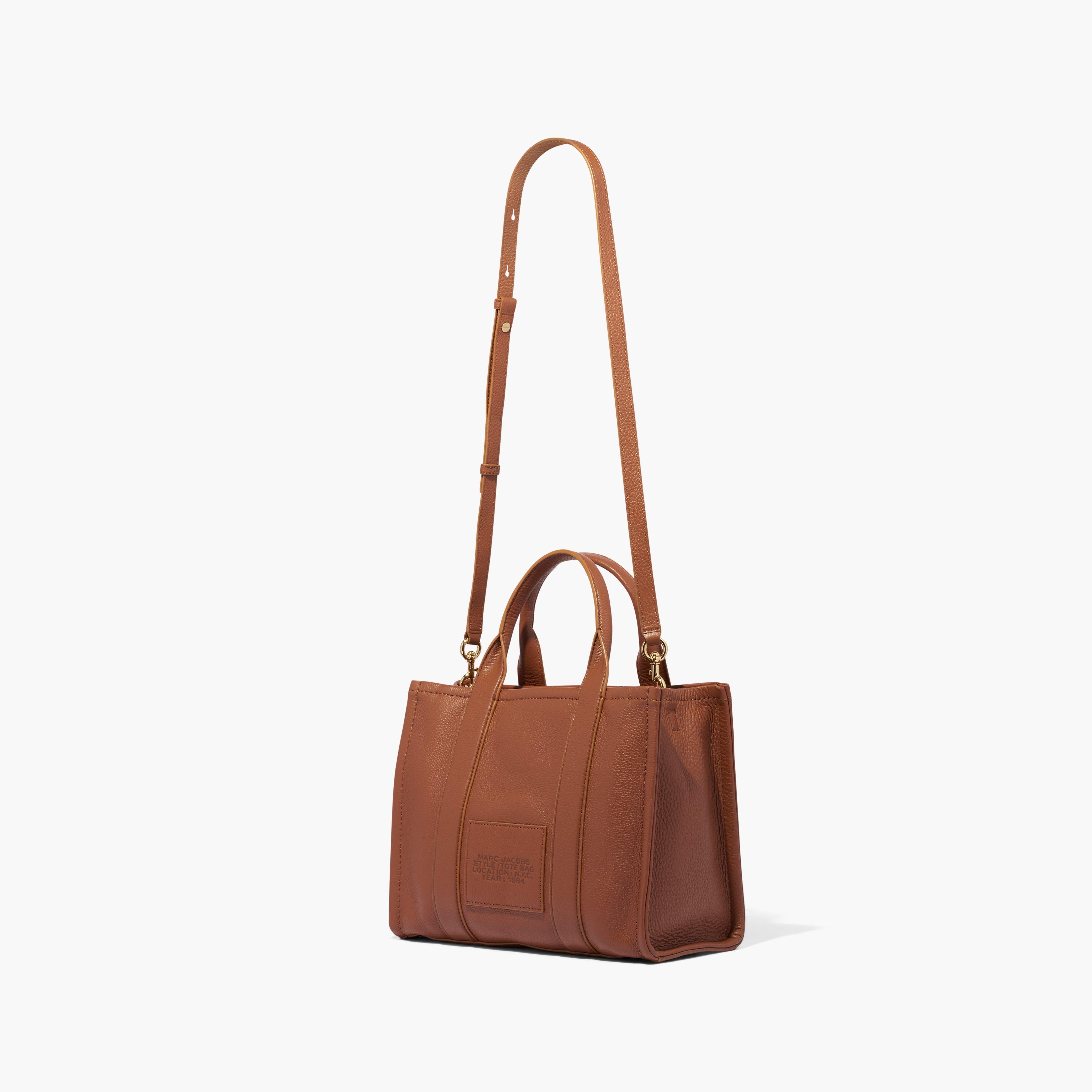 THE LEATHER SMALL TOTE BAG - 3